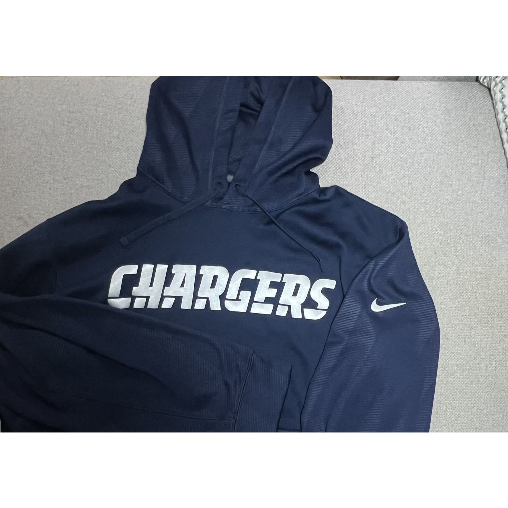 Nike Los Angeles Chargers Nike Size XXL Hoodie Therma -FIT NFL On Size US XXL / EU 58 / 5 - 3 Thumbnail