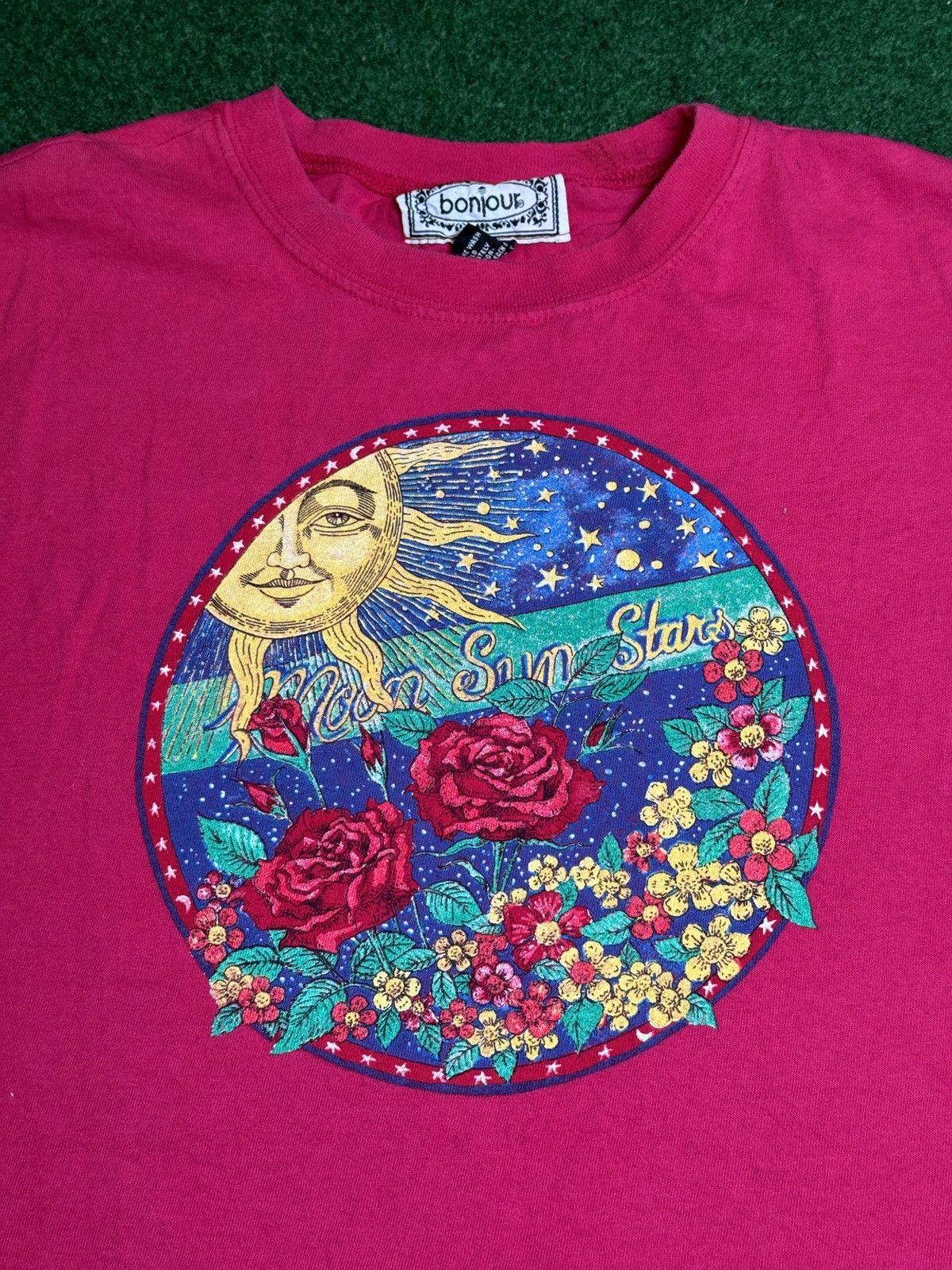 Vintage Vintage 90s Astrological Sun Moon Stars One Size Crop Top Size ONE SIZE - 3 Thumbnail