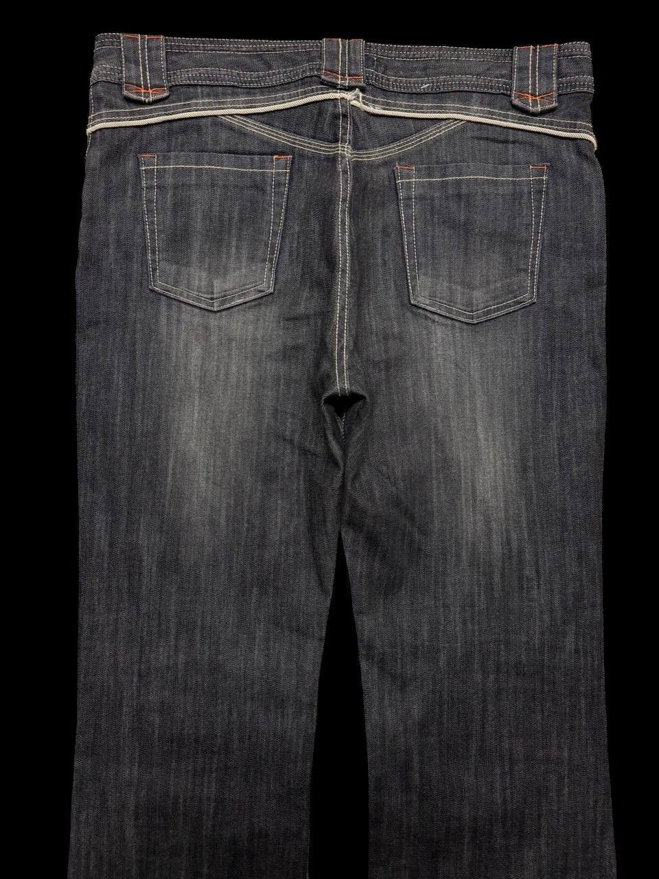 GOSTAR DE FUGA FLARE Vintage Lacoupe Pour Remme Japan Designer Mudwash Jean Size US 34 / EU 50 - 15 Thumbnail