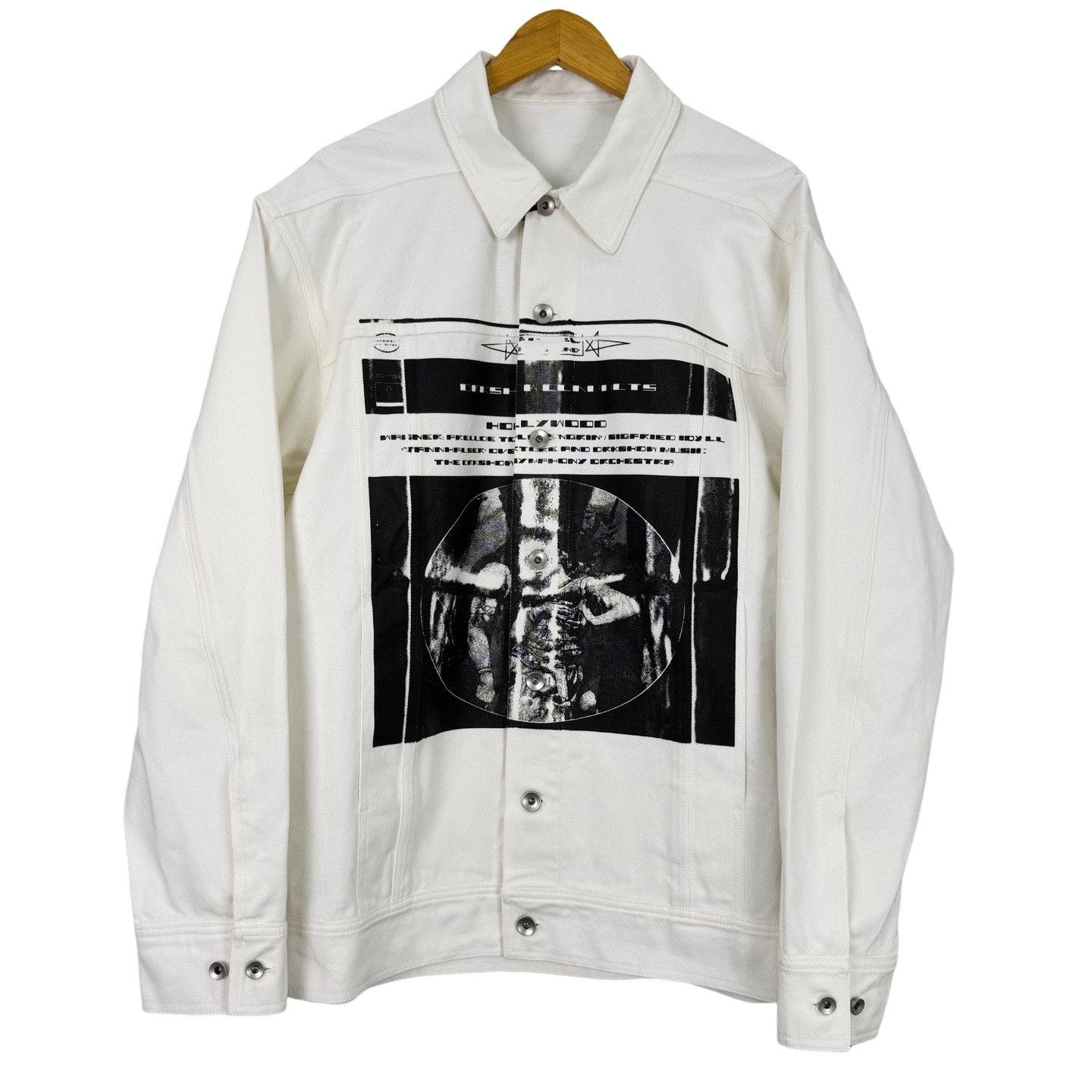 Rick Owens Rick Owens DRKSHDW Graphic Jumbo Worker Jacket XS Size US XS / EU 42 / 0 - 1 Thumbnail