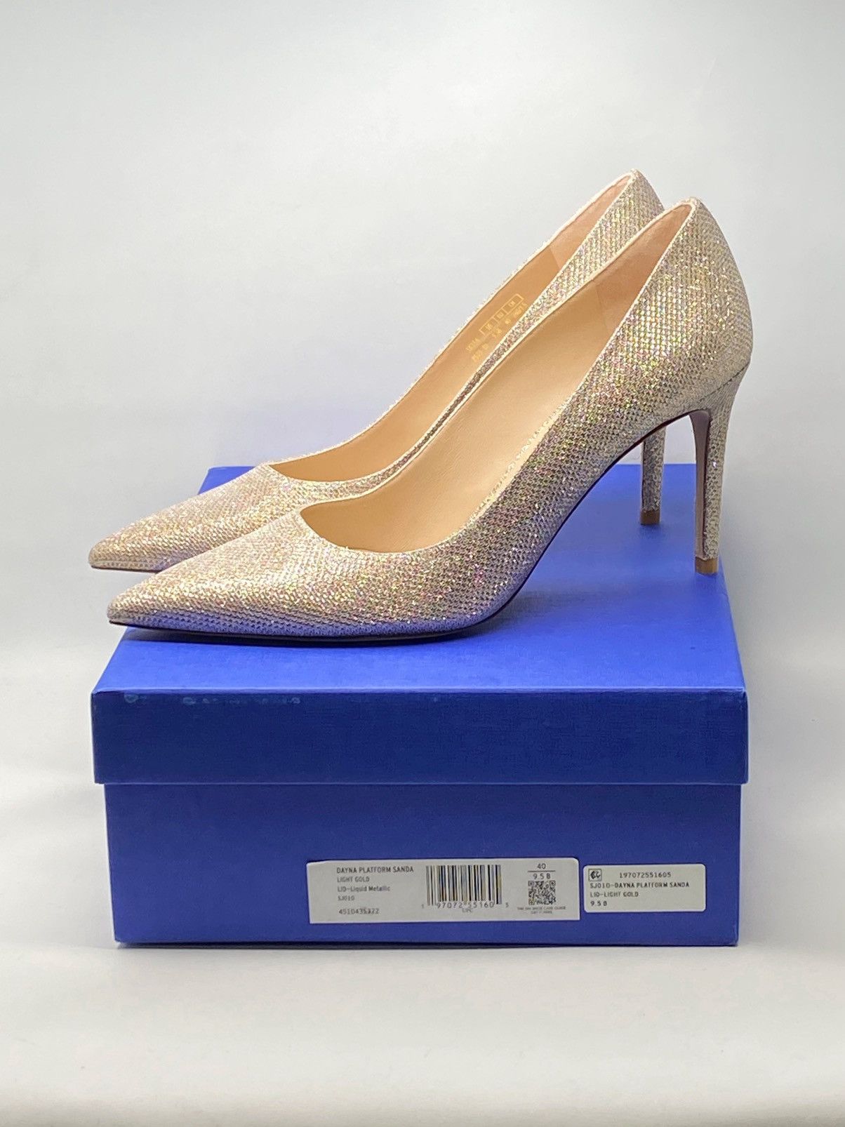 Stuart Weitzman Stuart Weitzman Metallic Classic Pumps size 9.5 Size US 9.5 / IT 39.5 - 9 Thumbnail