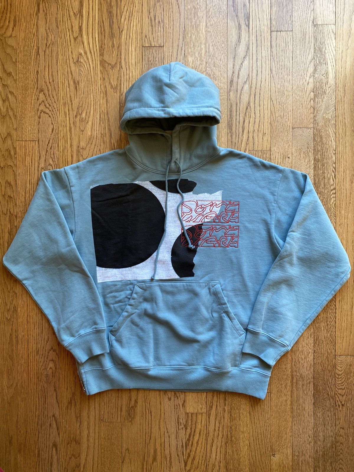 Some Ware Some Ware Logo Embroidered Hoodie Sz L Size US L / EU 52-54 / 3 - 1 Thumbnail