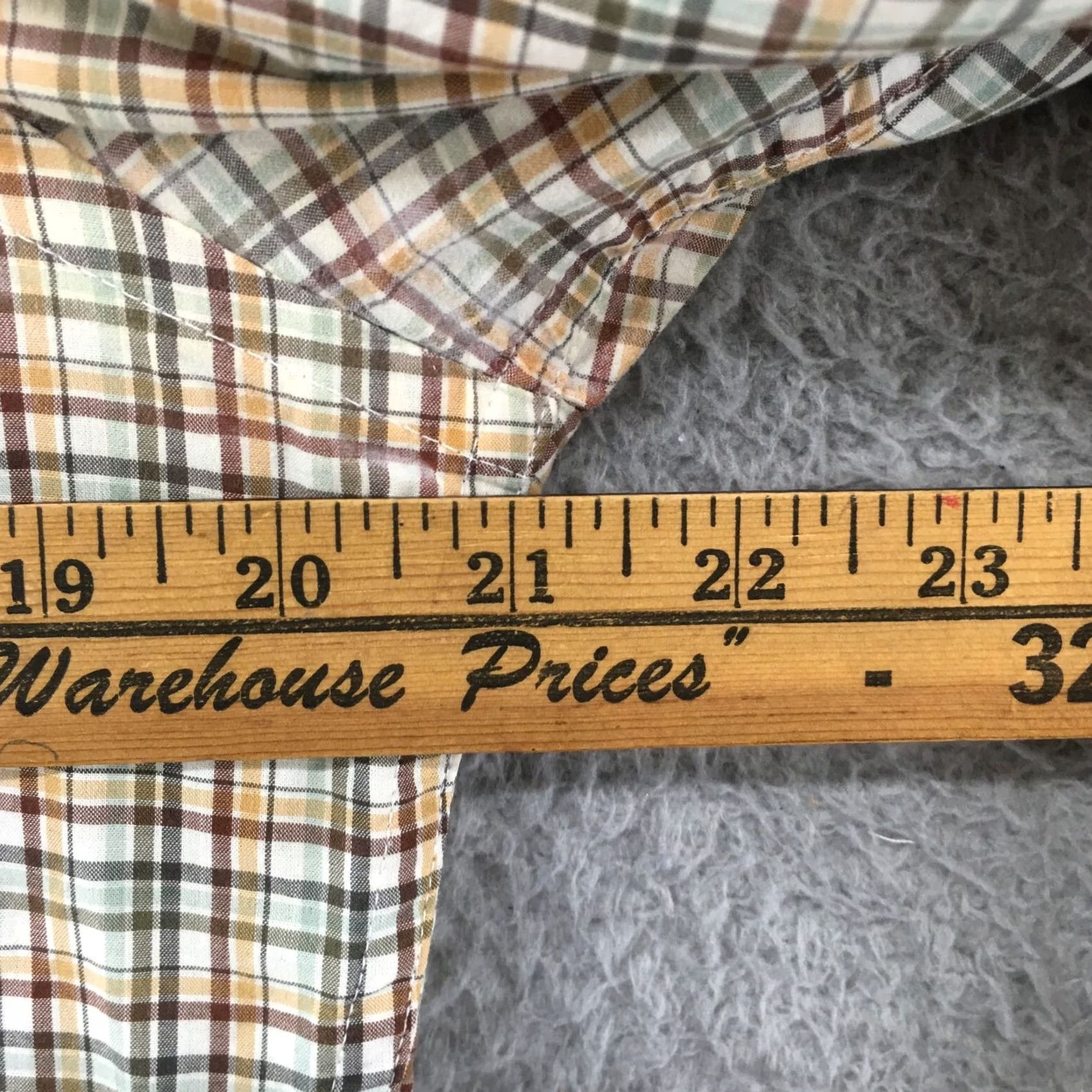 Banana Republic Banana Republic Button-Up Shirt Mens M Multi Cotton Plaid Stretch Slim Fit Size US M / EU 48-50 / 2 - 4 Thumbnail