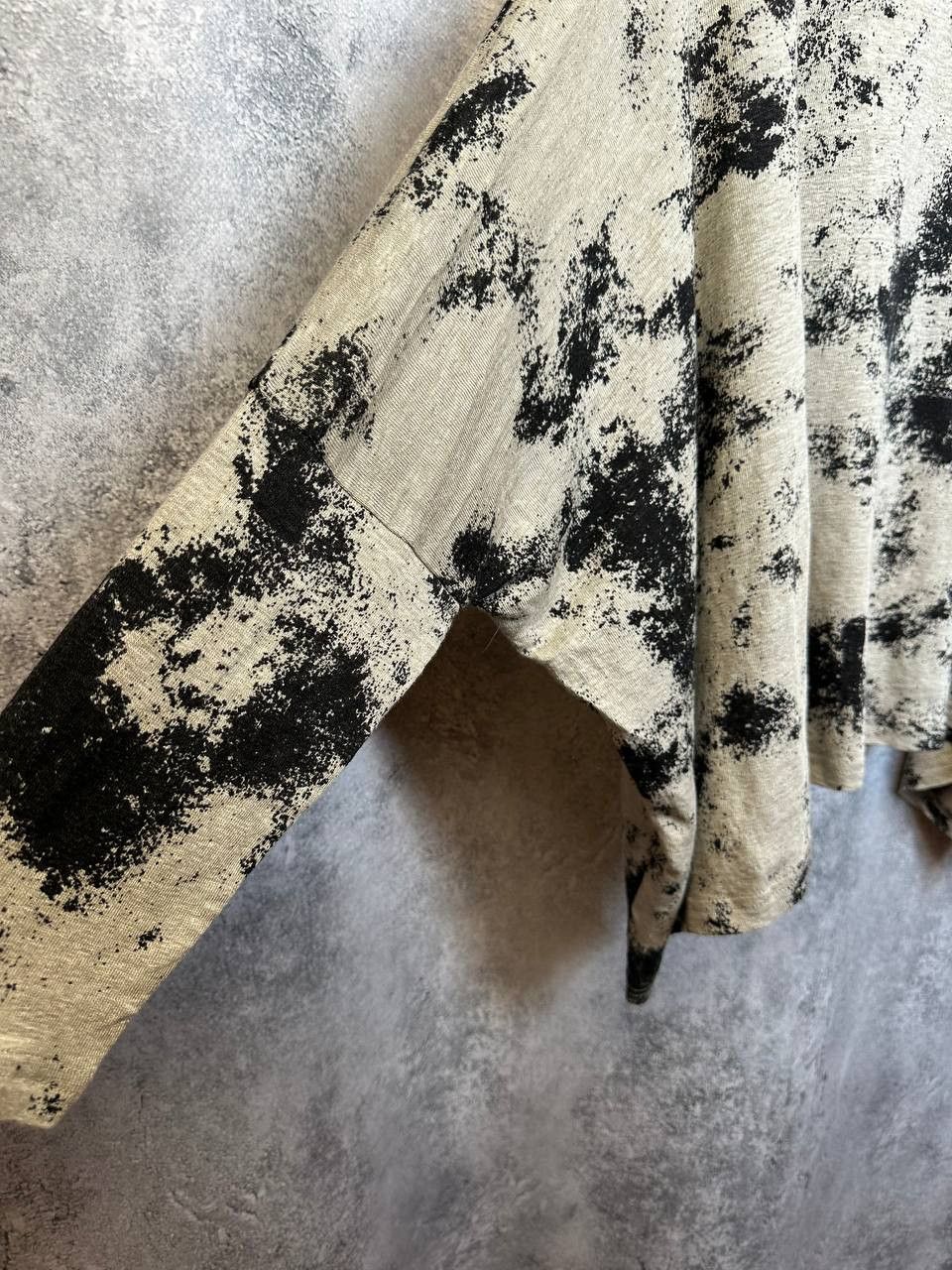 Designer Mama B Kira LS Linen Printed Jersey Jumper Made in Italy Size M / US 6-8 / IT 42-44 - 10 Thumbnail