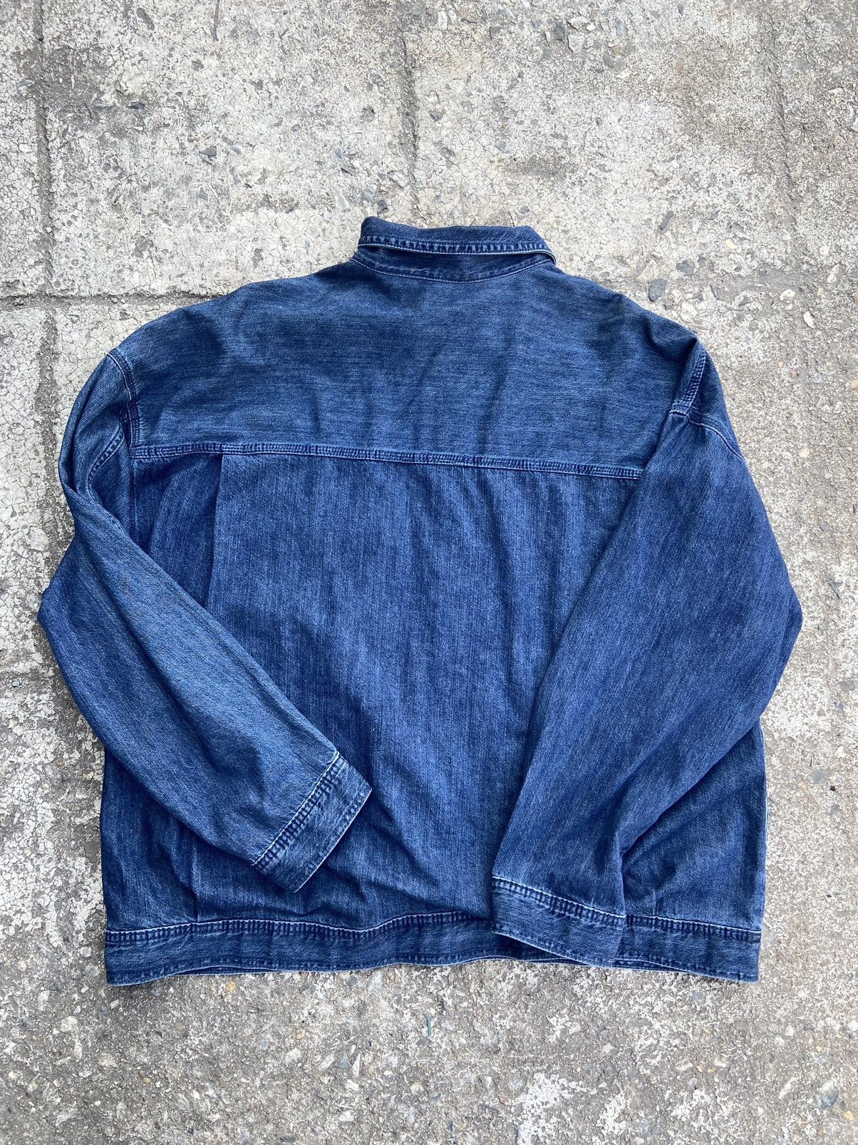 Japanese Brand × Vintage GU utility denim jacket workwear Size US M / EU 48-50 / 2 - 2 Thumbnail