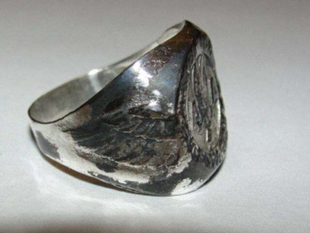 Designer Sterling Silver American Airline Junior Stewardess Ring Size ONE SIZE - 4 Thumbnail
