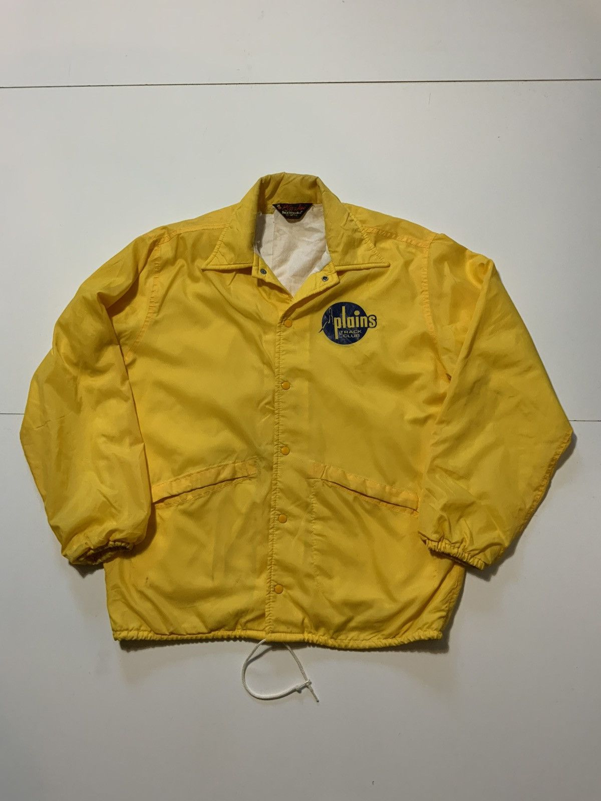 Vintage Vintage 70s 80s Pla-Jac Dunbrooke Yellow Windbreaker Jacket Size US M / EU 48-50 / 2 - 1 Thumbnail