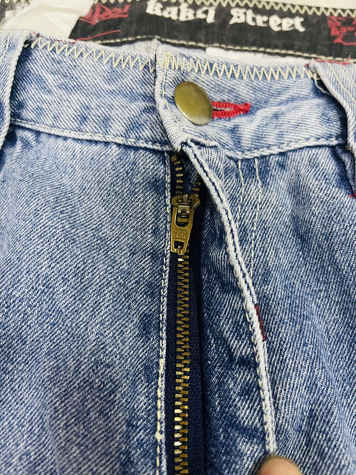 Japanese Brand Kakei Street Baggy Jeans (13) Size US 34 / EU 50 - 13 Thumbnail