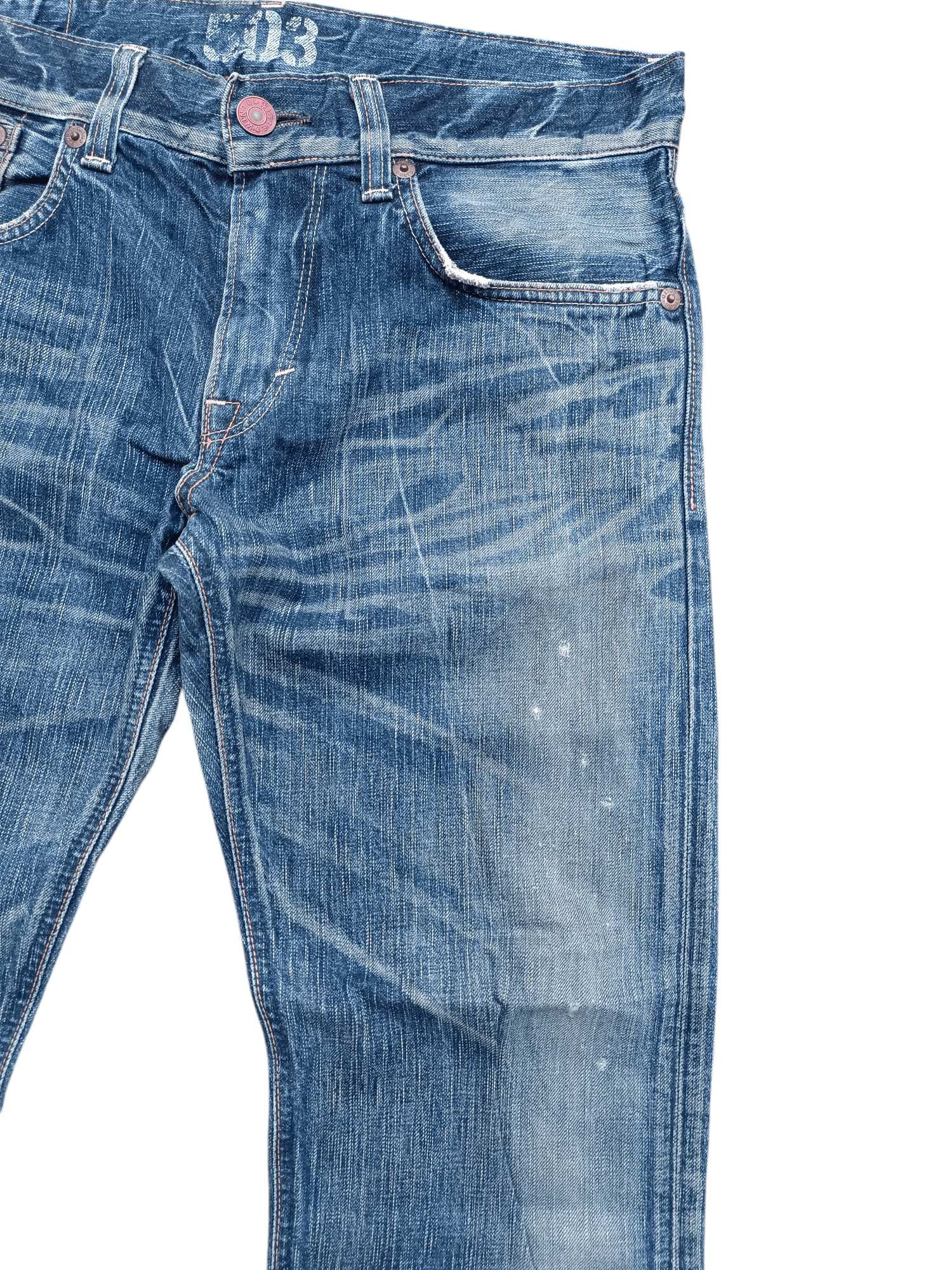 Edwin Flare Vintage Edwin 503 Edwin Blue Trip Size US 34 / EU 50 - 10 Thumbnail