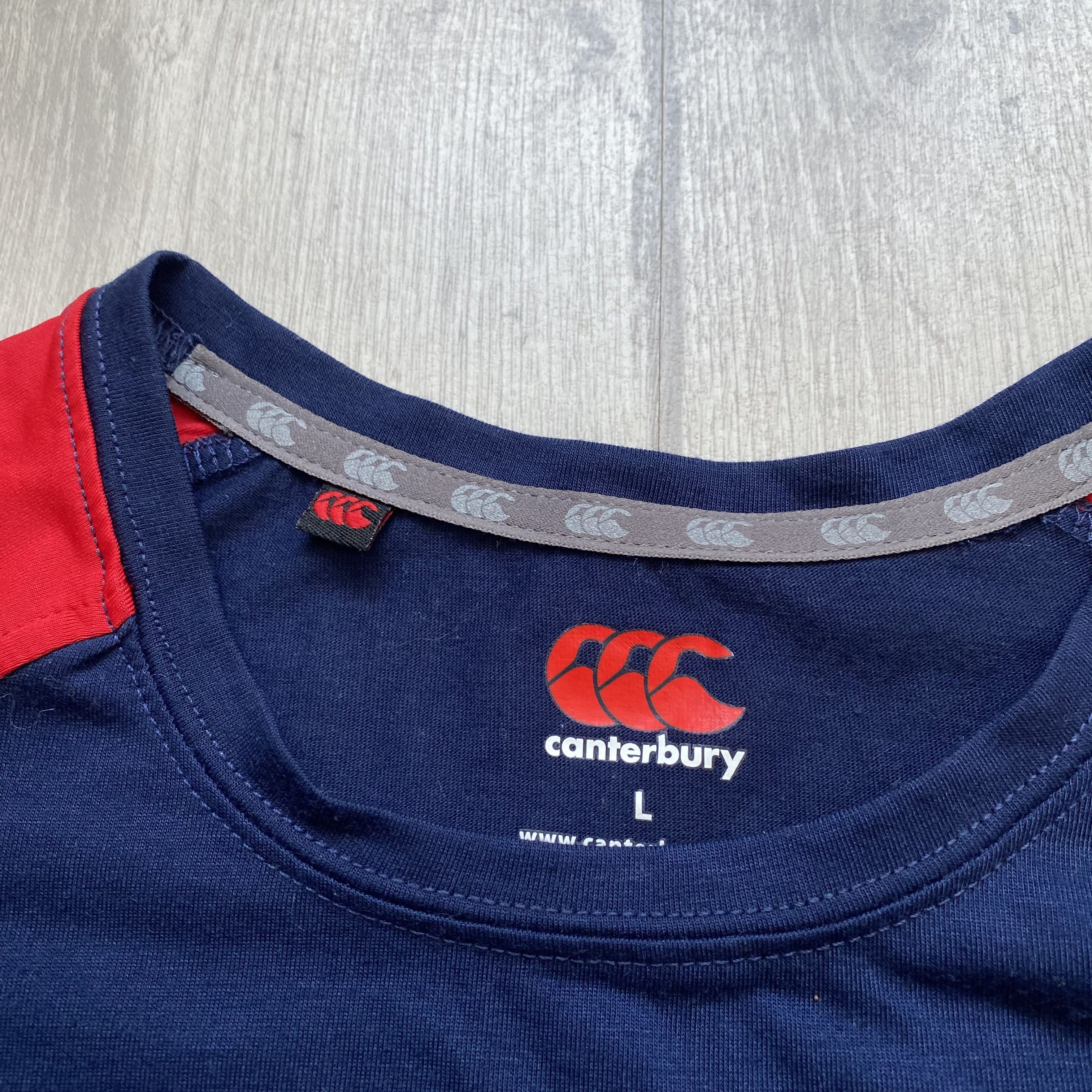 Canterbury of New Zealand 🏈Vintage Canterbury England Rugby Jersey Tee Shirt Blockore Size US M / EU 48-50 / 2 - 4 Thumbnail