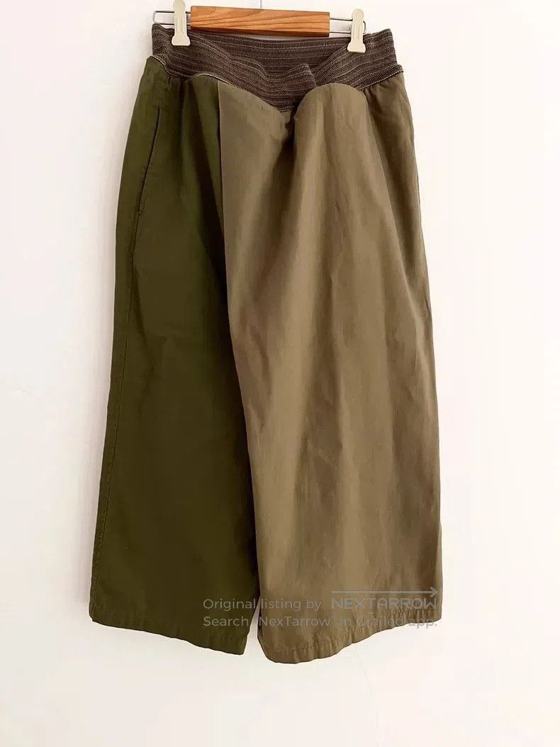 Kapital Kapital Nissan patchwork casual loose eight inch wide leg . Size US 32 / EU 48 - 1 Thumbnail