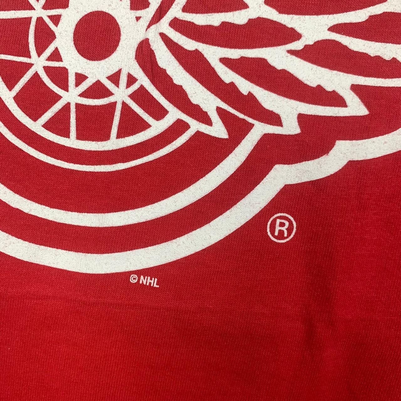 Vintage Vintage NHL DETROIT RED WINGS Chris Osgood Tee Shirt Top Size US L / EU 52-54 / 3 - 5 Thumbnail