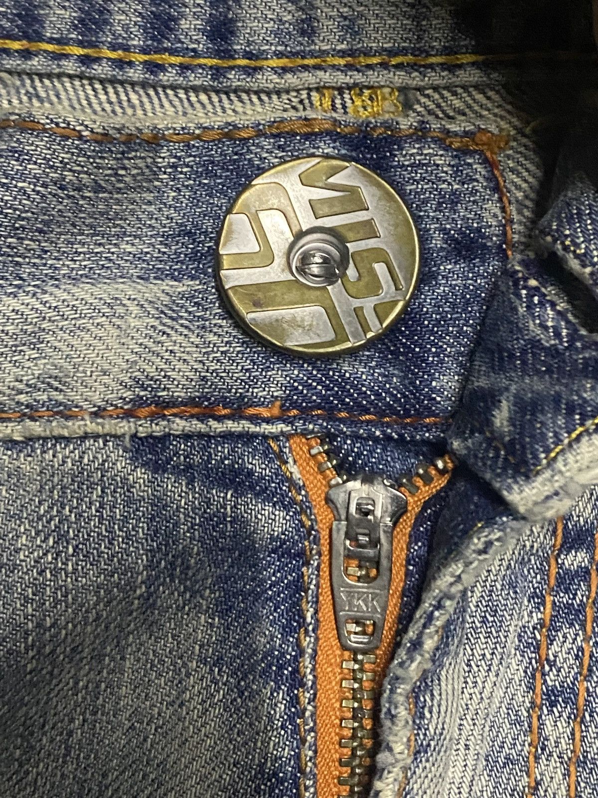 Japanese Brand Vintage Japanese Brand Miss60 Distressed Bootcut Flare Jeans Size US 30 / EU 46 - 12 Thumbnail