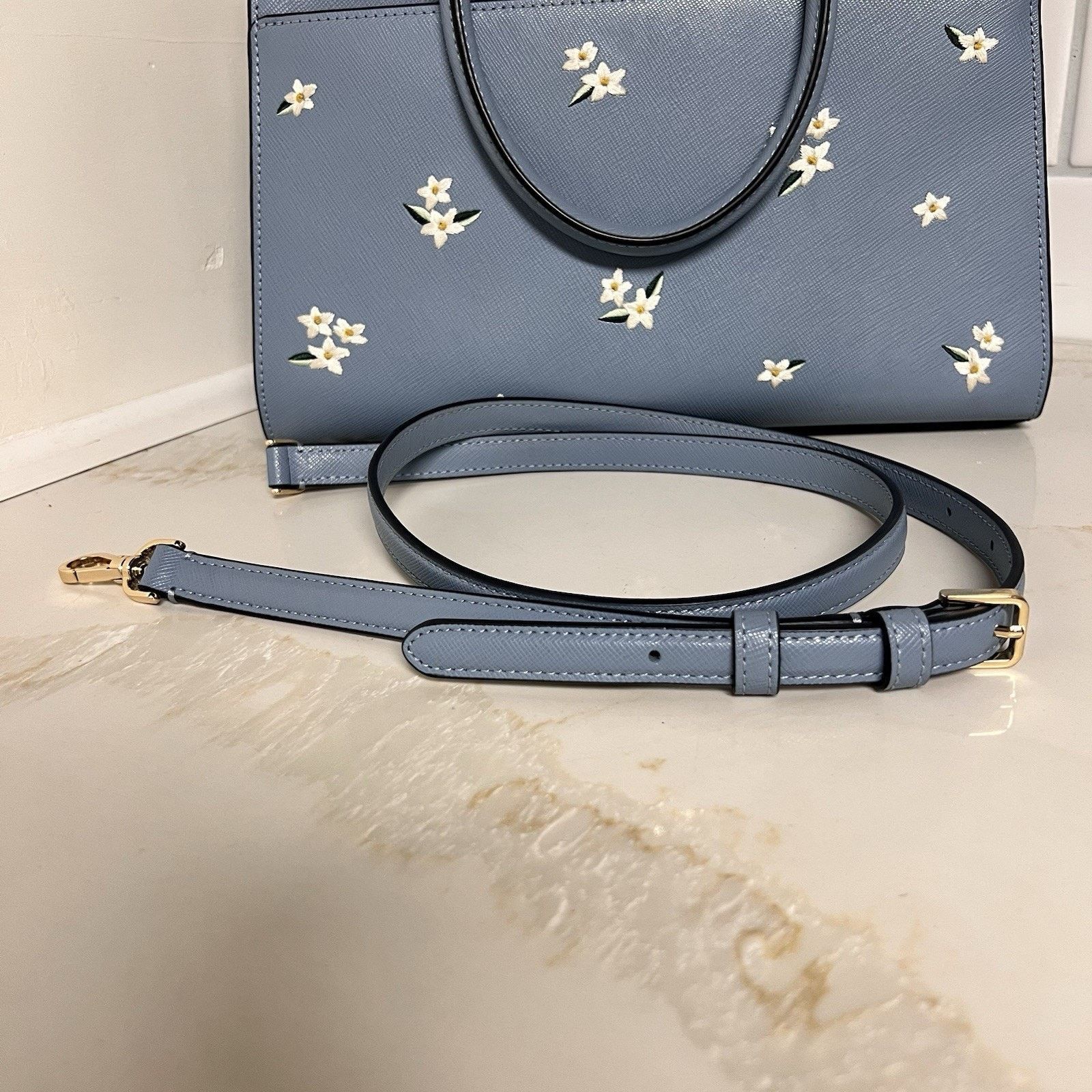 Kate Spade Kate Spade Madison M Crossbody Embroidered Floral Leather Size ONE SIZE - 9 Thumbnail