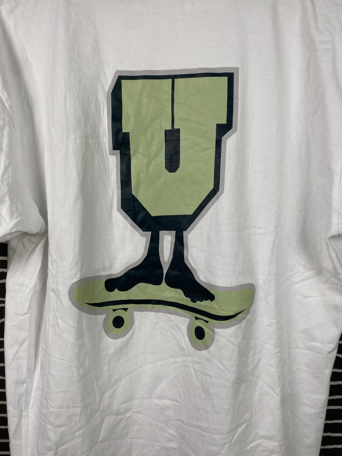 Undefeated Undefeated Graphic White Tee - Skateboard "U" Design Size US L / EU 52-54 / 3 - 7 Thumbnail