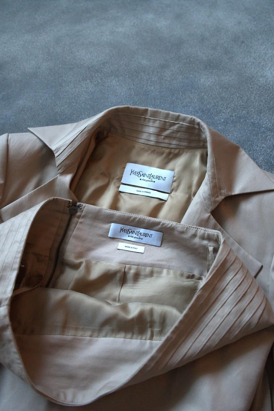 Other S/S 2002 Yves Saint Laurent By Tom Ford 'Safari"Suit Size M / US 6-8 / IT 42-44 - 11 Thumbnail