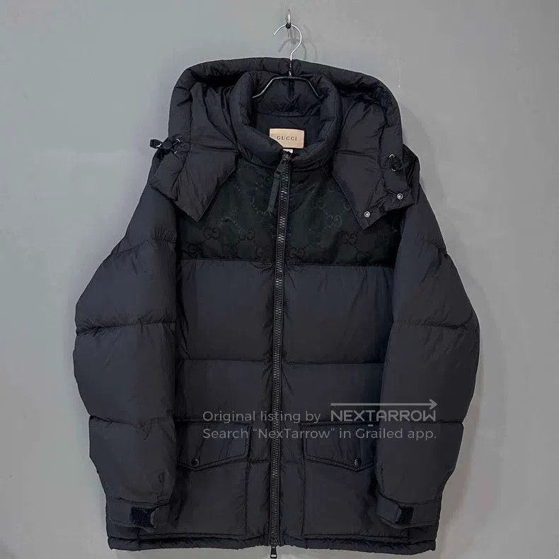 Gucci Gucci Full-printed old flower stitching down jacket Size US L / EU 52-54 / 3 - 1 Thumbnail