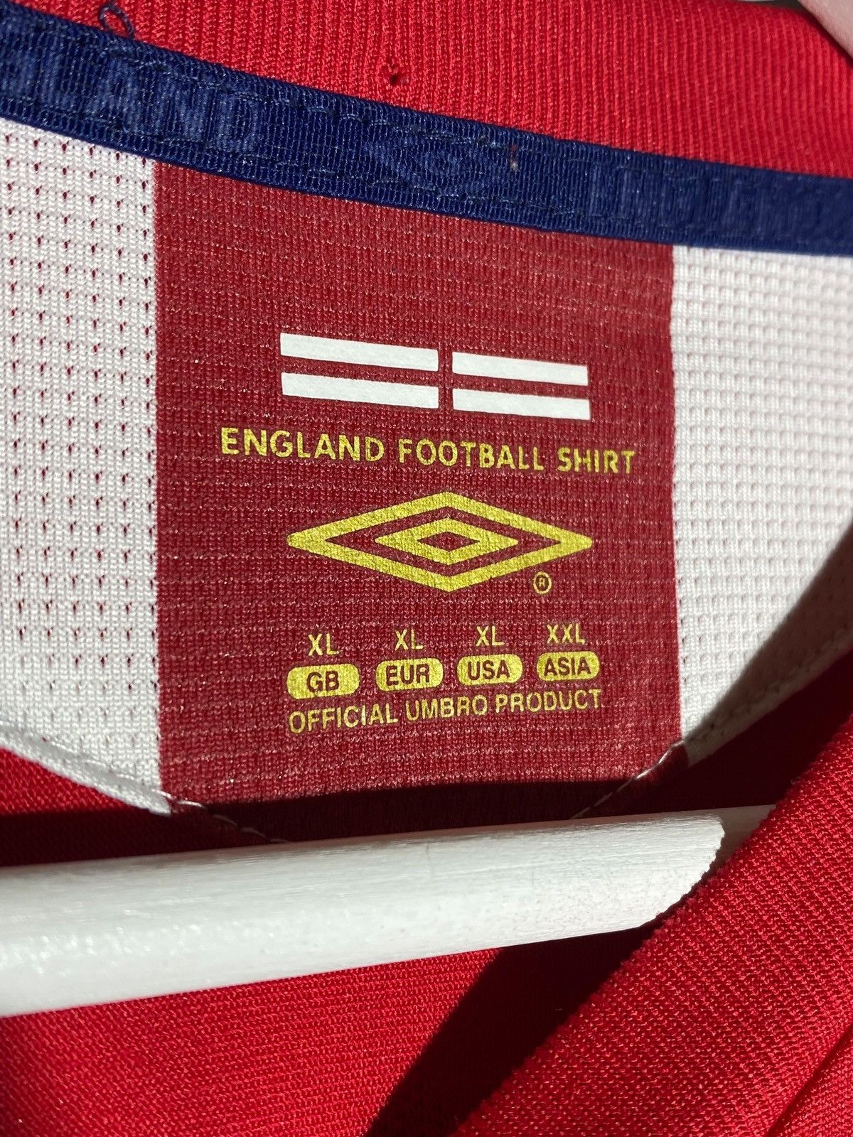 Umbro Umbro #4 Gerrard England 2006 Away Football Shirt Jersey Size US XL / EU 56 / 4 - 17 Thumbnail