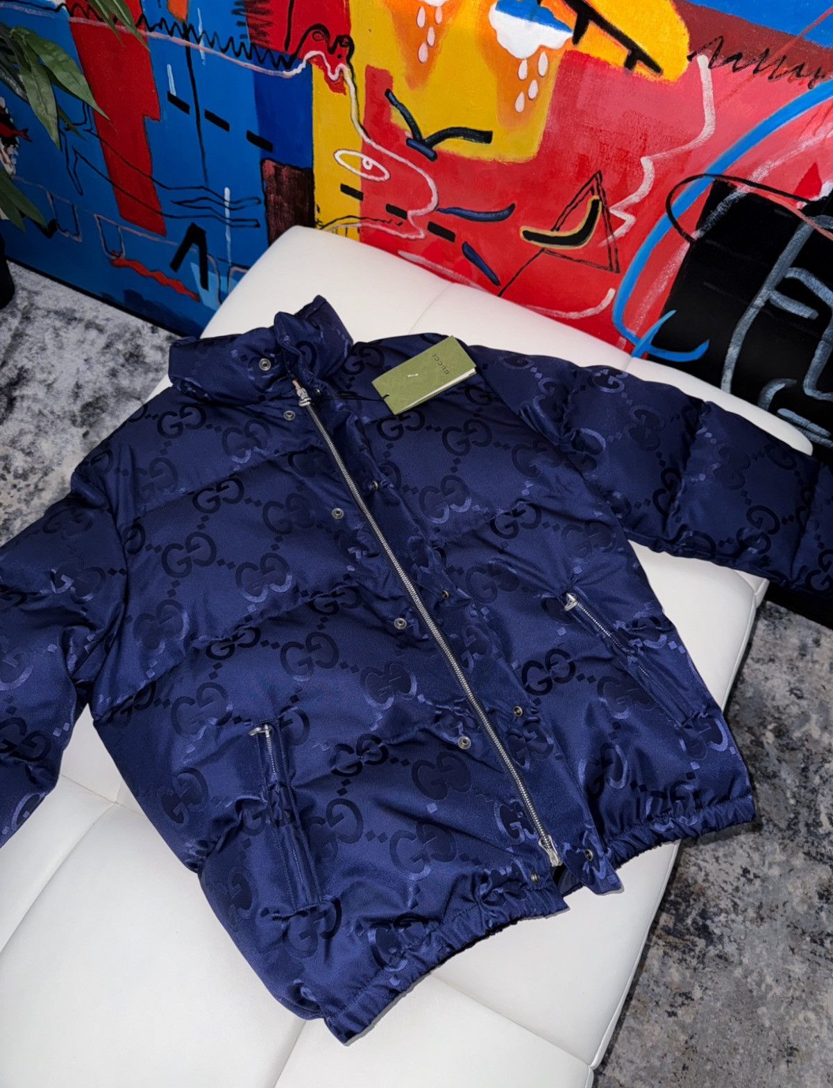 Gucci Gucci jumbo logo jacket 54 Size US L / EU 52-54 / 3 - 5 Thumbnail