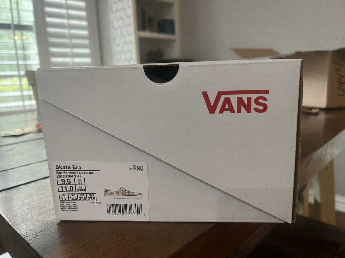 Supreme × Vans Supreme Mike Kelley Vans Era Size US 9.5 / EU 42-43 - 7 Thumbnail