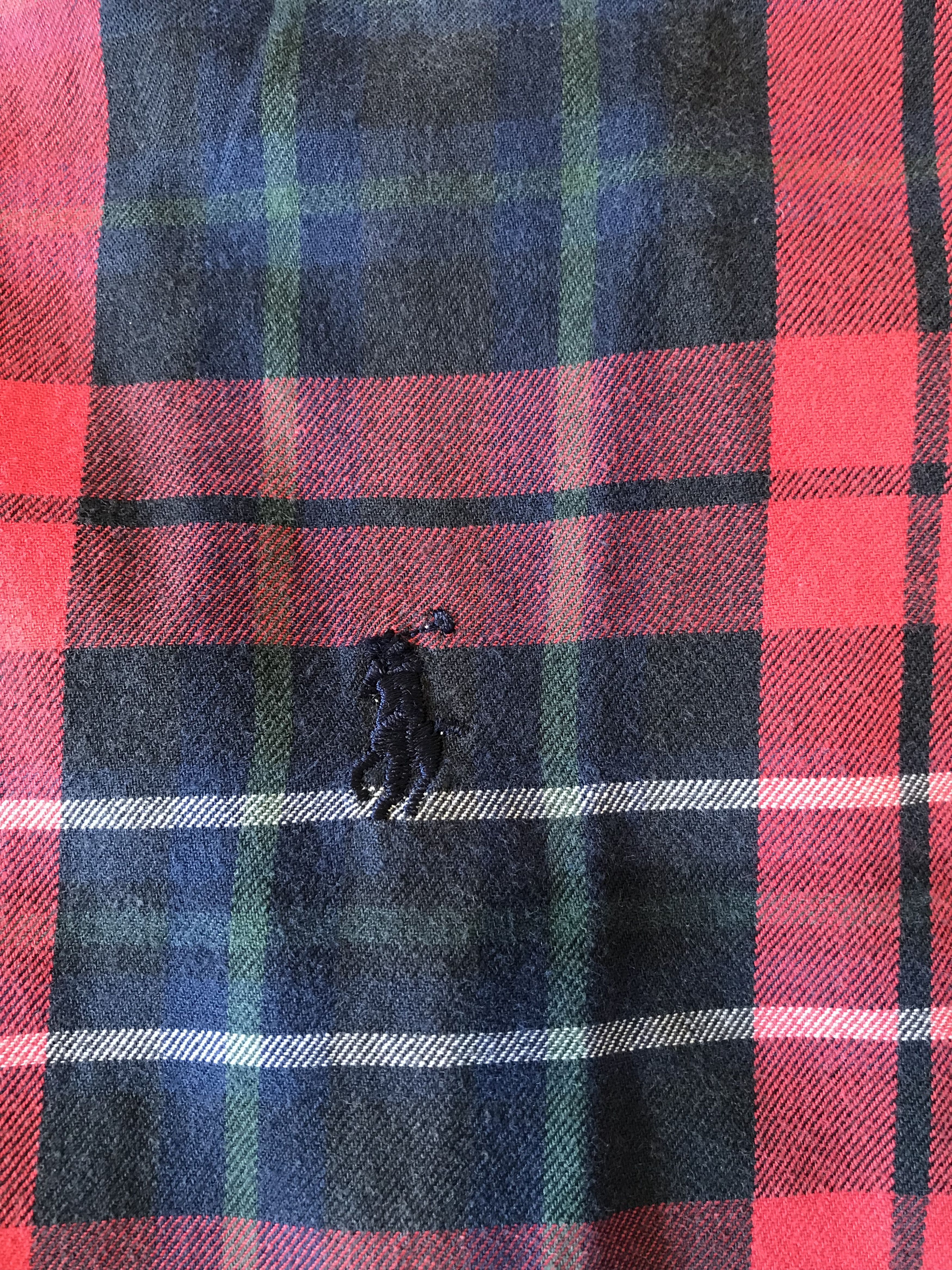 Polo Ralph Lauren Polo Ralph Lauren Flannel Western Workwear Style Size US XL / EU 56 / 4 - 5 Thumbnail