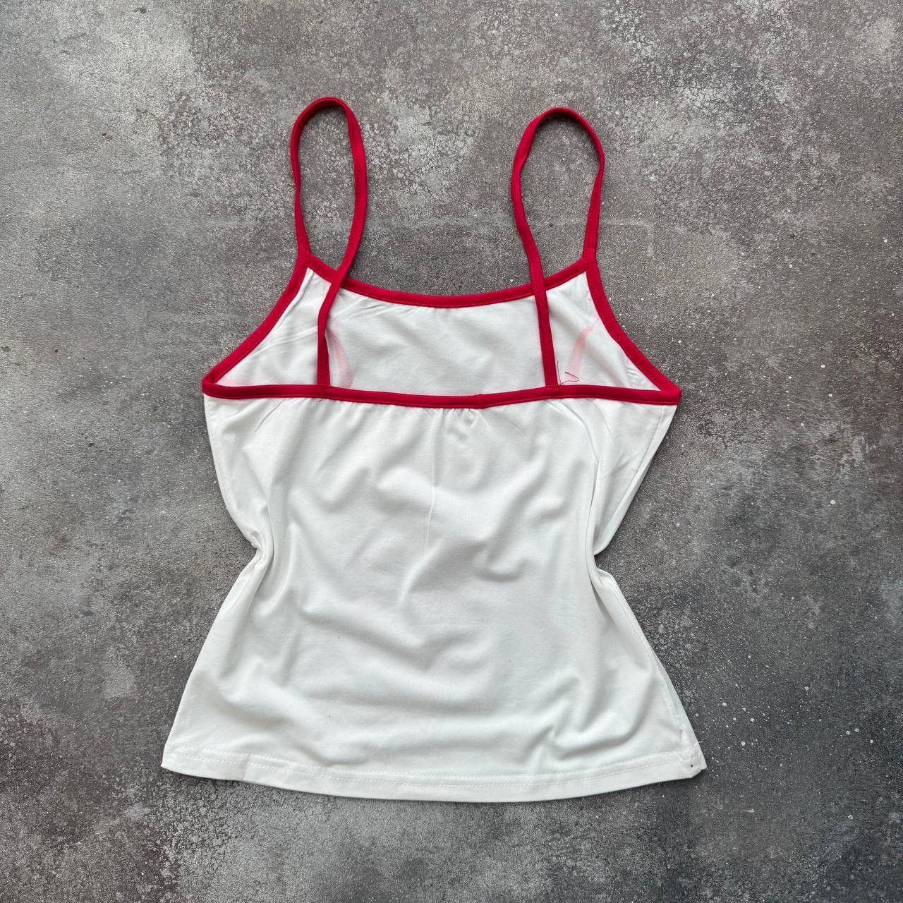 Vintage Super Sexy Y2K Glamour Grunge Vintage Tank Top Size M / US 6-8 / IT 42-44 - 6 Thumbnail