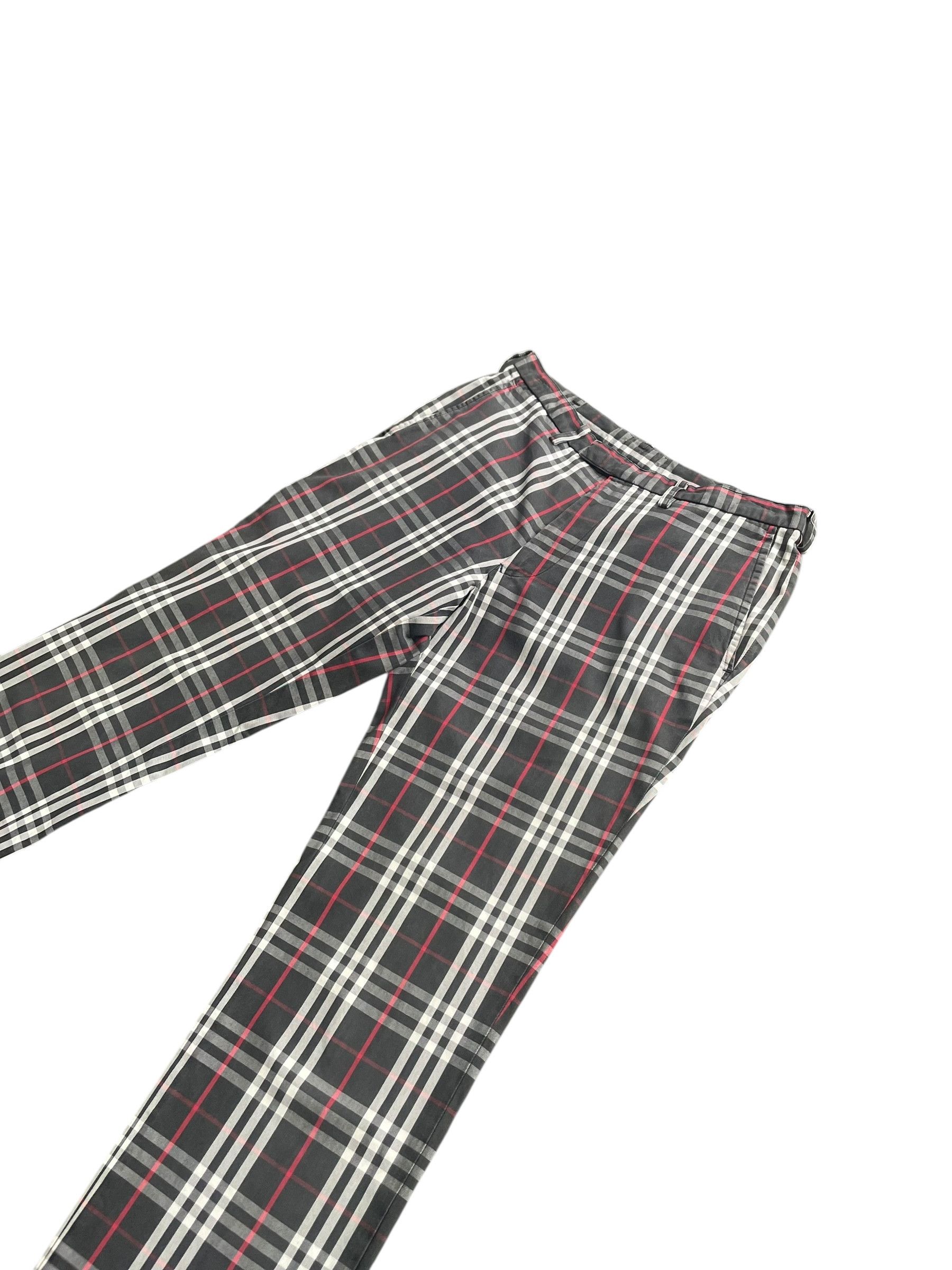 Burberry Burberry Black Lavel Nova Checkered Trouser Size US 29 - 2 Thumbnail