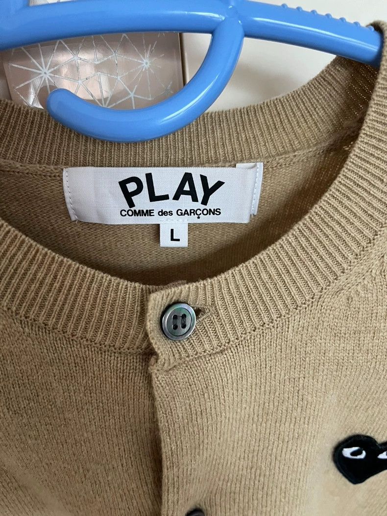 Other Comme Des Garcons PLAY Wool Sweater Size L / US 10 / IT 46 - 4 Thumbnail
