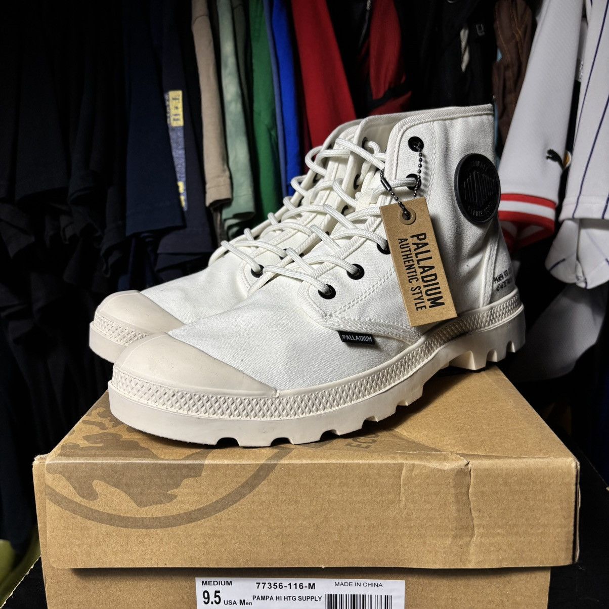 Palladium Palladium Pampa Hi HTG Supply Hiking Boots High Mens Sz 9.5 Size US 9.5 / EU 42-43 - 2 Thumbnail