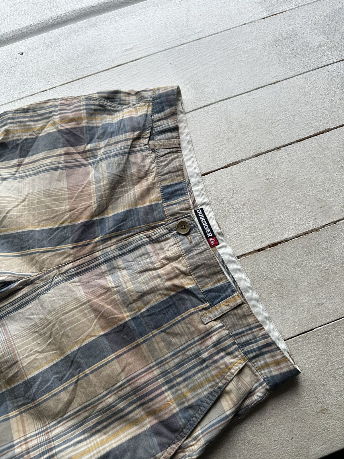 Quiksilver 🚨Vintage Quiksilver Shorts Big Logo Y2K Style 90s Surfing Size US 34 / EU 50 - 2 Thumbnail