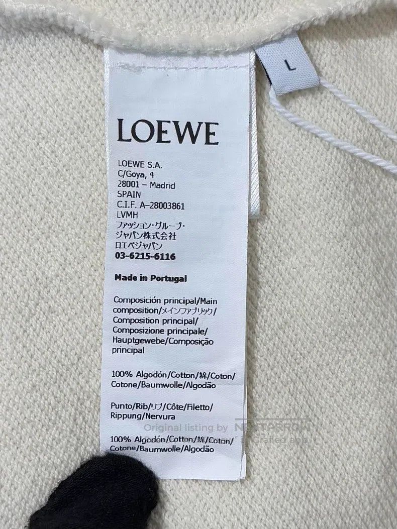 Loewe Loewe Beige Fur Sweatshirt Size L / US 10 / IT 46 - 9 Thumbnail