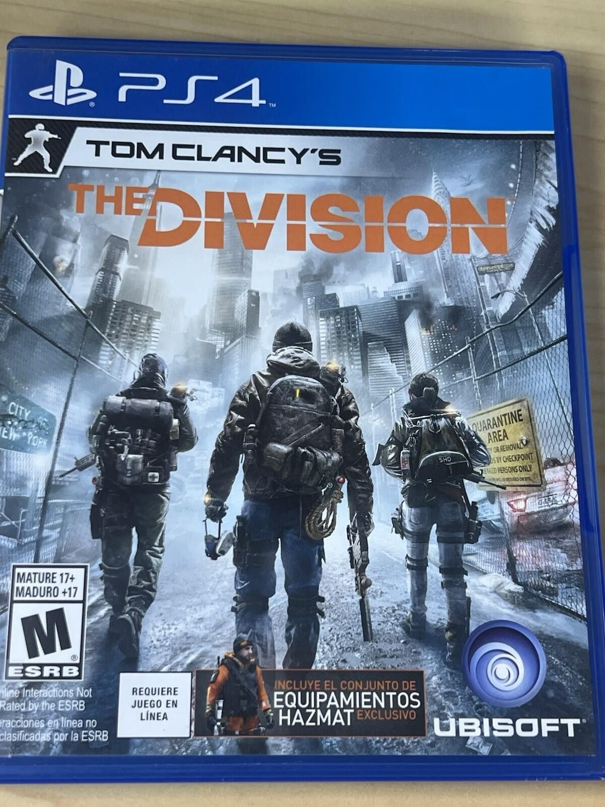 Other Tom Clancy's The Division For PlayStation 4 PS4 No Manual Size ONE SIZE - 4 Thumbnail