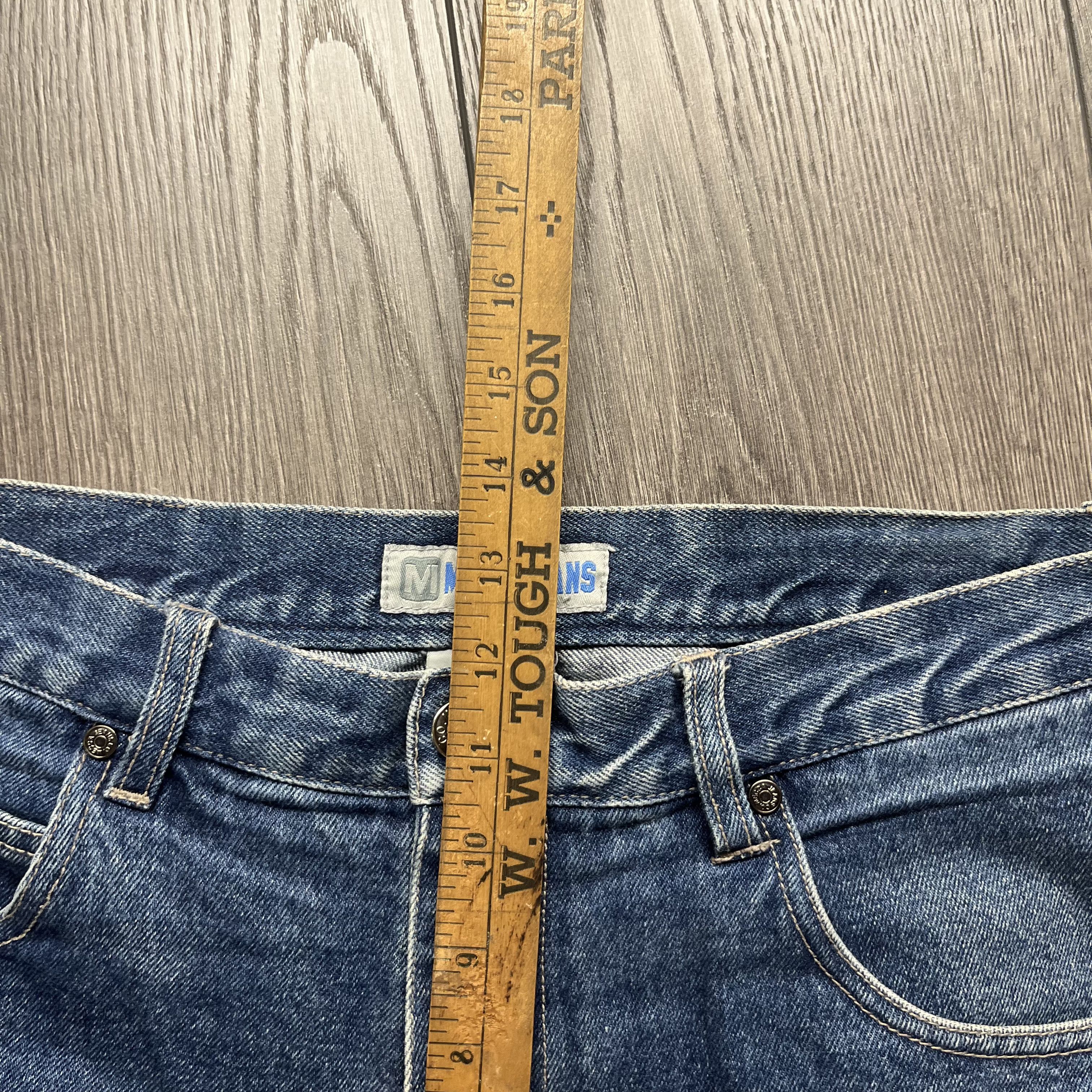 Mecca × Vintage Vintage Mecca Skate Wide Leg Baggy Denim Jeans Size US 34 / EU 50 - 9 Thumbnail