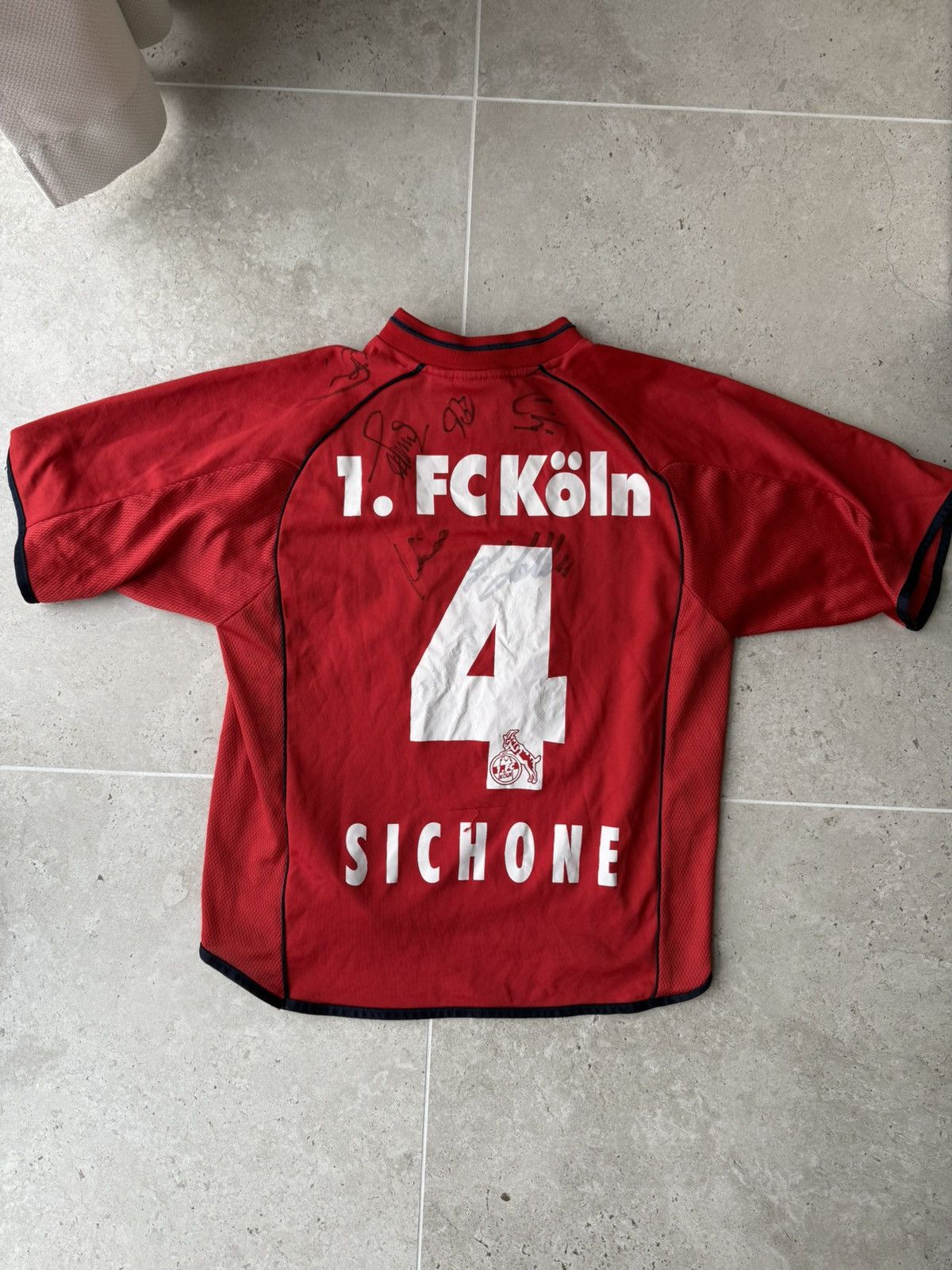 Vintage Puma x FC Koln Home Jersey 2001/2002 Tee T Shirt