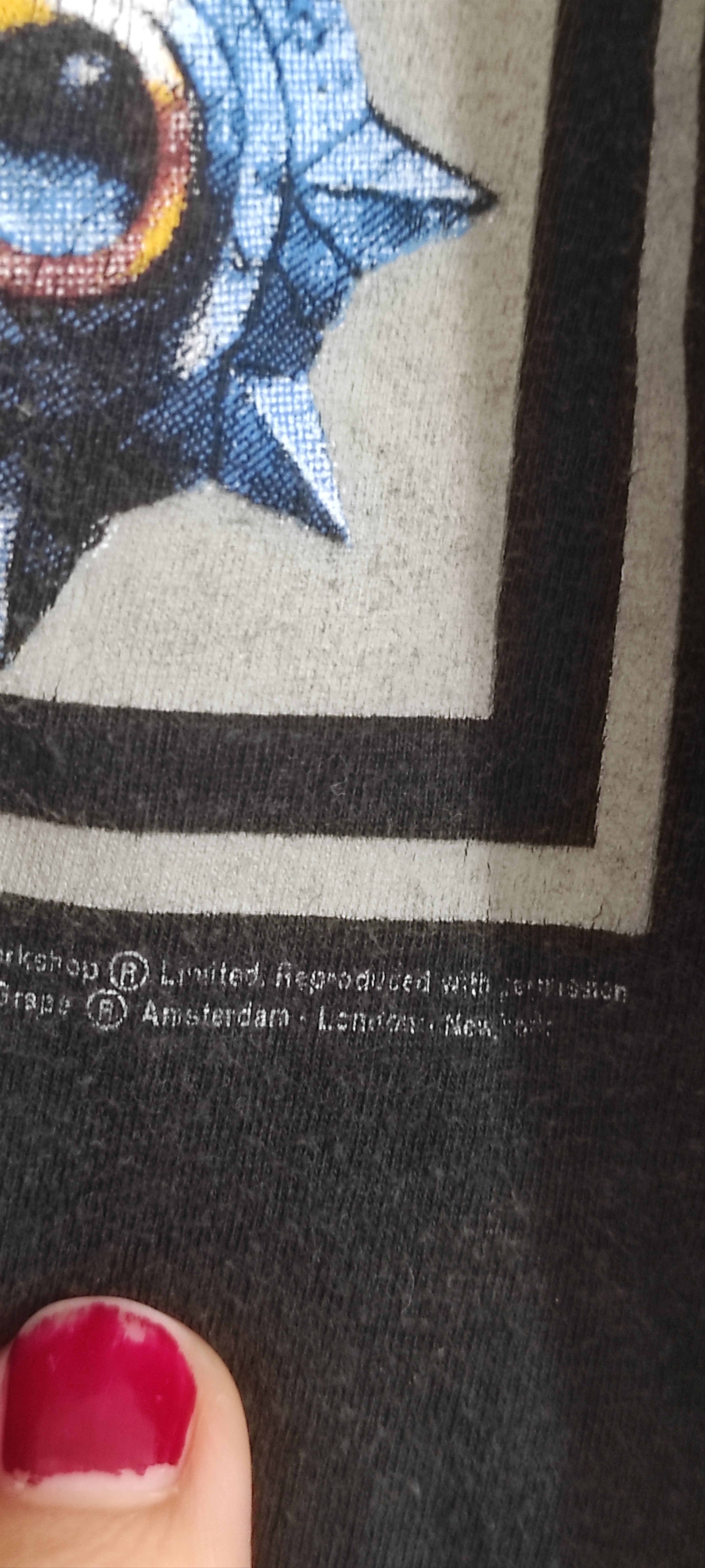 Vintage Warhammer Blue Grape Tee 1997 Innocence Proves Nothing Size US L / EU 52-54 / 3 - 16 Thumbnail