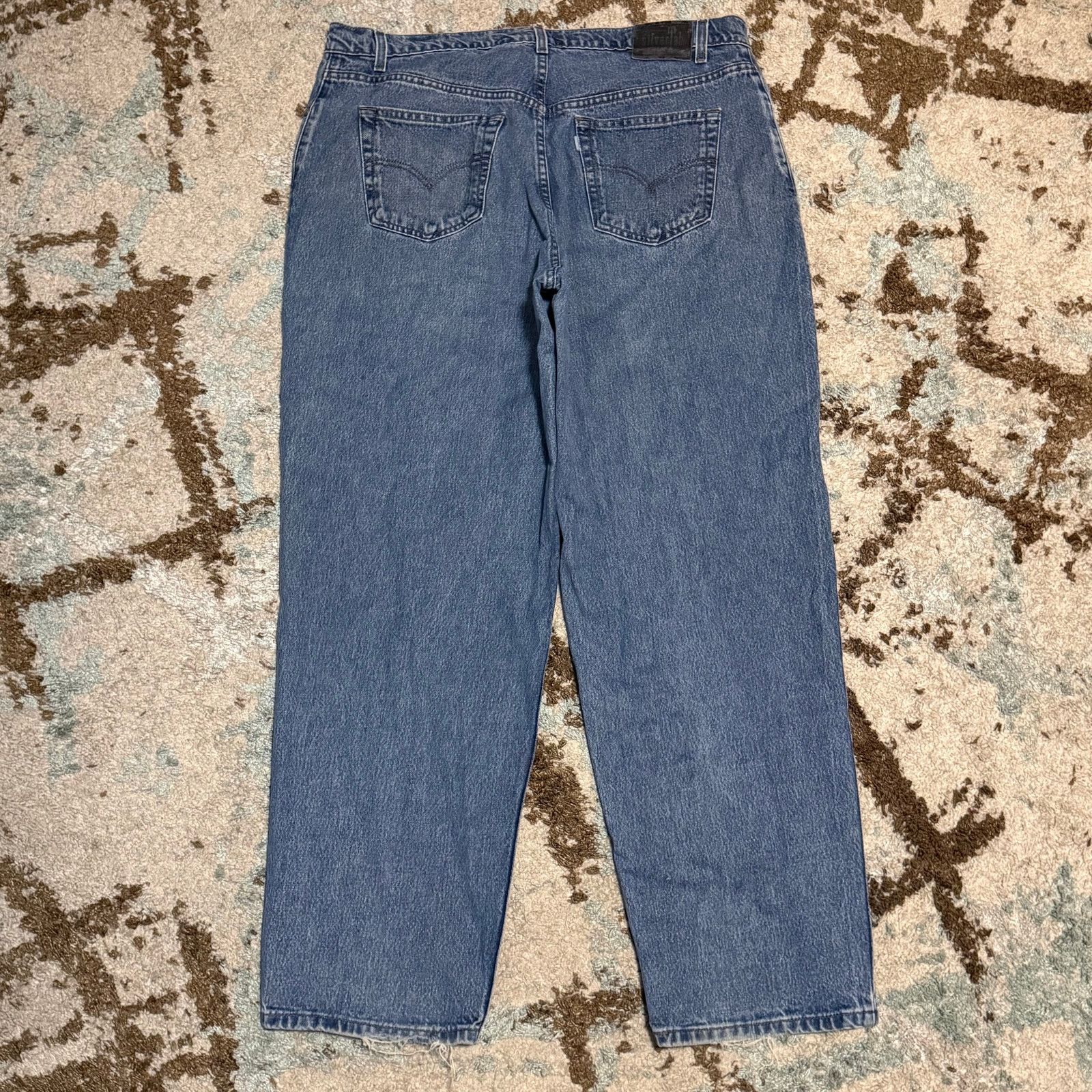 Levi's Vintage 1998 Levi's Silvertab Loose Fit Jeans 40x32 Baggy Size US 40 / EU 56 - 1 Thumbnail