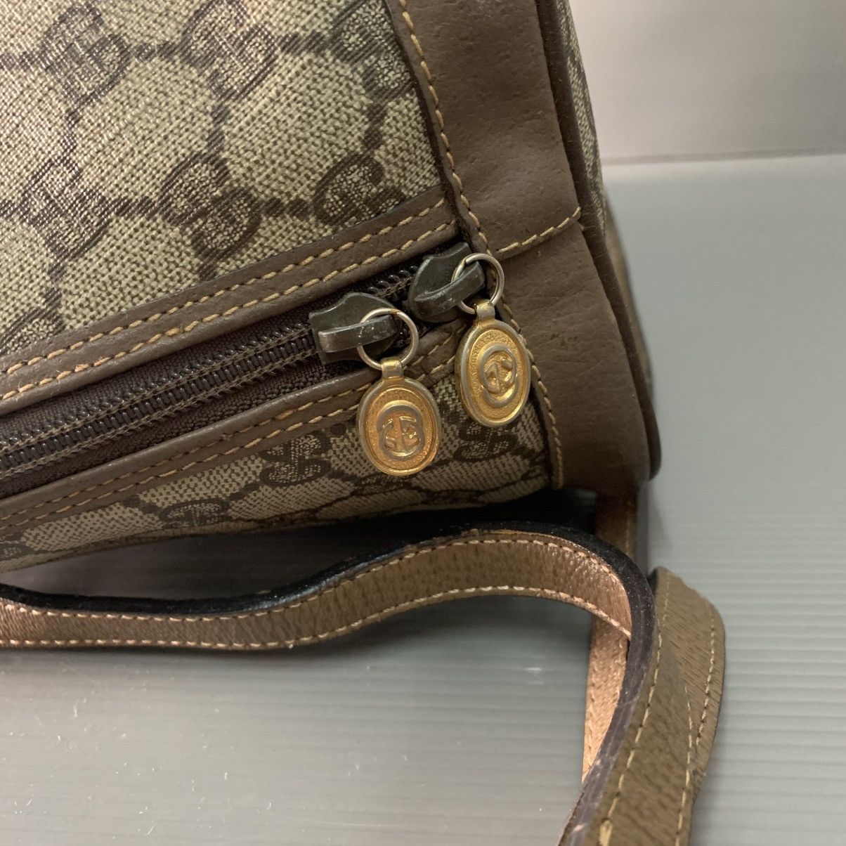 Gucci Gucci Monogram Vintage Alma Bag Size ONE SIZE - 12 Thumbnail