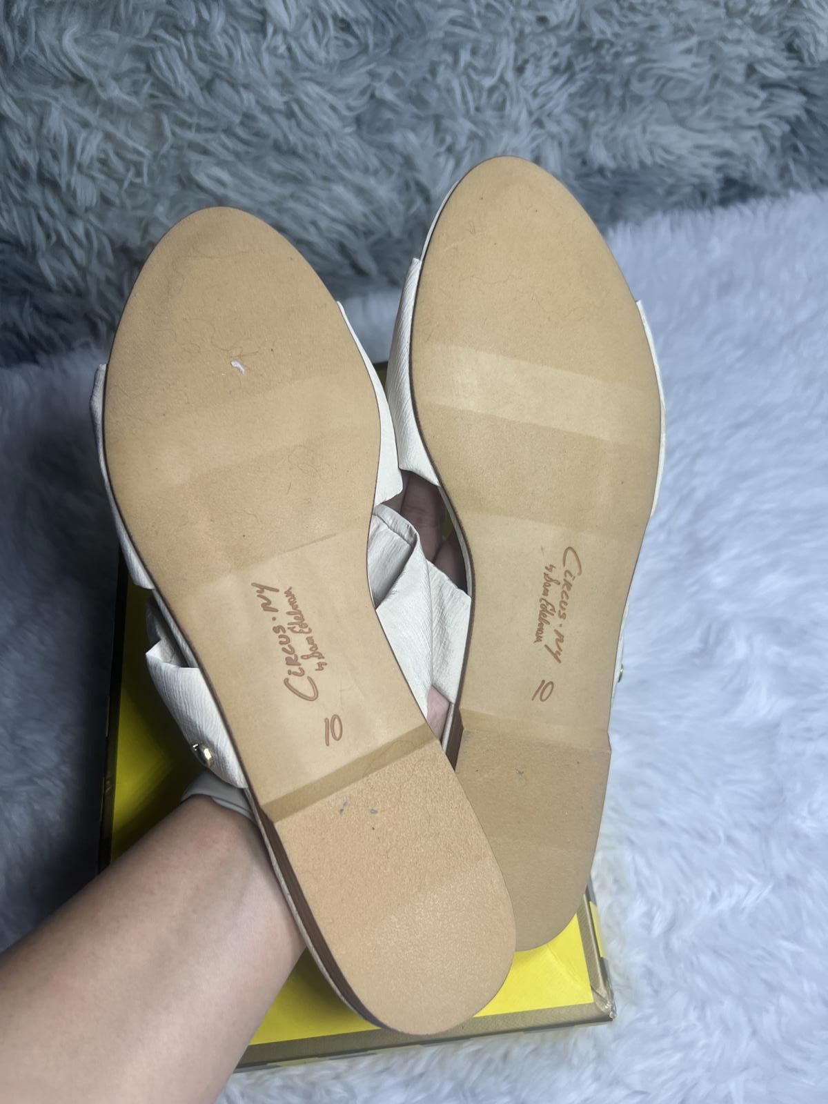 Other Circus by Sam Edelman Marissa Vanilla Bean Knotted Slide M Size US 10 / IT 40 - 8 Thumbnail