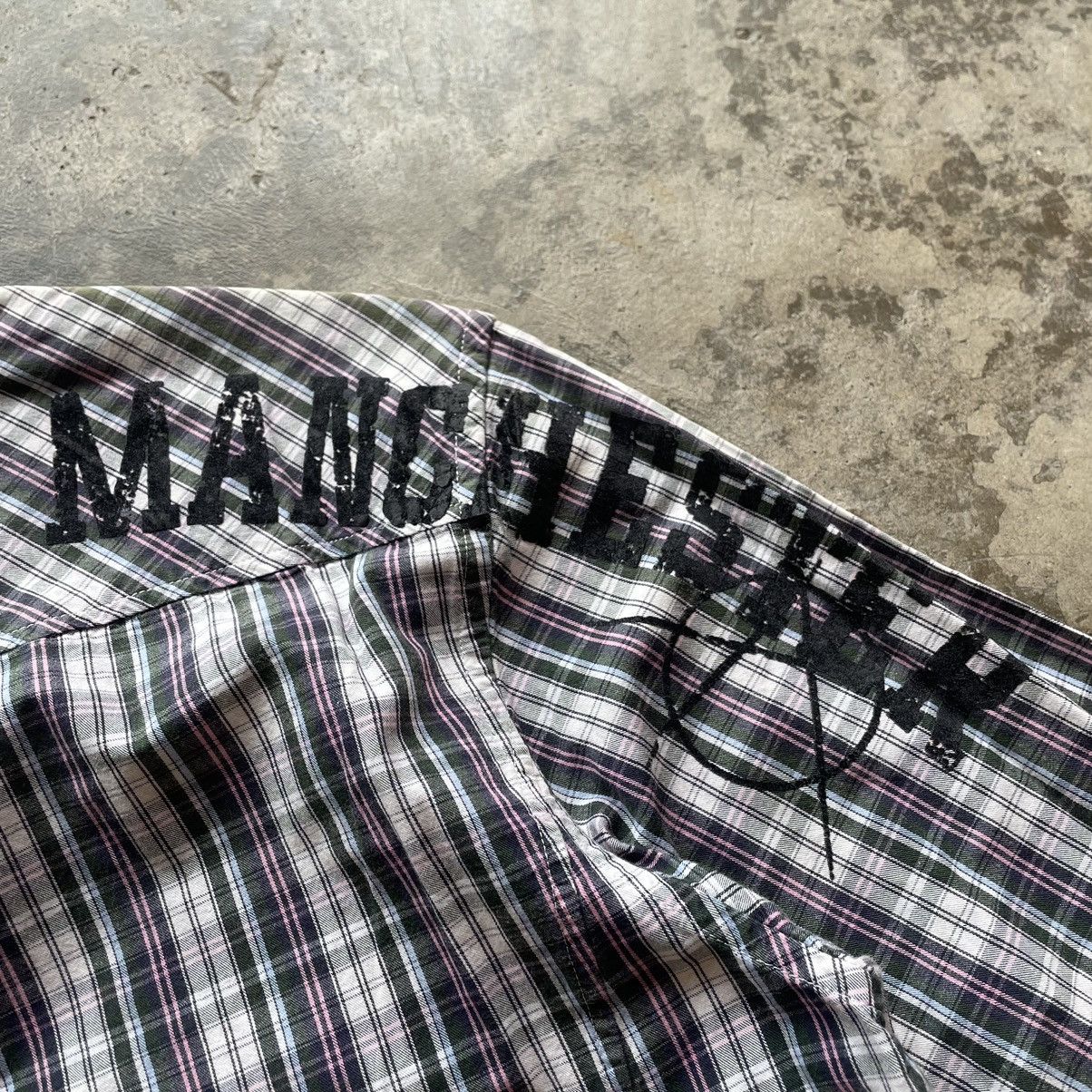 Japanese Brand × PPFM × Vintage 🔥🔥🇯🇵PPFM Anarchy Manchester Checkerd Western Buttons Shirts Size US M / EU 48-50 / 2 - 6 Thumbnail