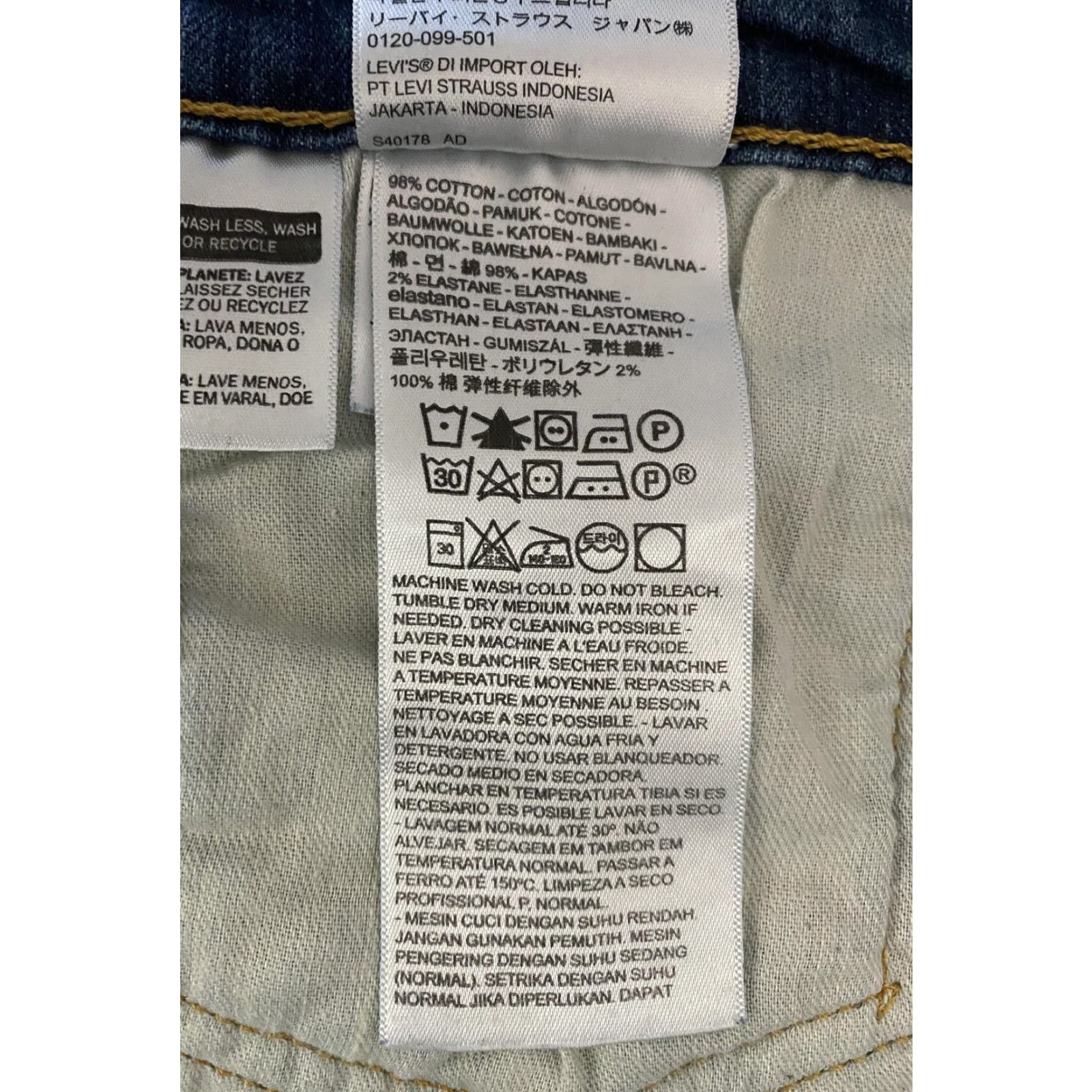 Levi's Levis 541 Jeans Mens 36x30 Blue Medium Wash Straight Leg Comfort Fit Denim Size US 36 / EU 52 - 5 Thumbnail