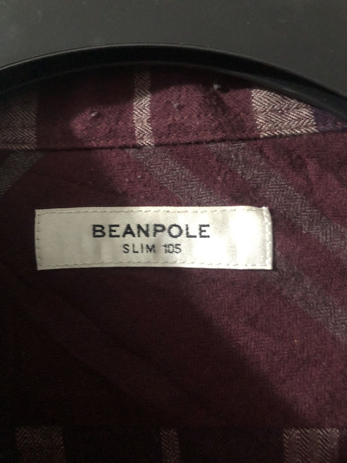 Flannel × Vintage FLANNEL x BEANPOLE REDWINE Size US L / EU 52-54 / 3 - 2 Thumbnail