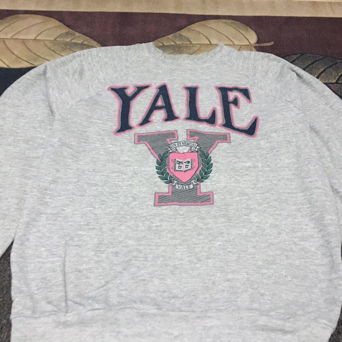 Other Vintage YALE UNIVERSITY Crewneck Sweatshirt Size M / US 6-8 / IT 42-44 - 3 Thumbnail