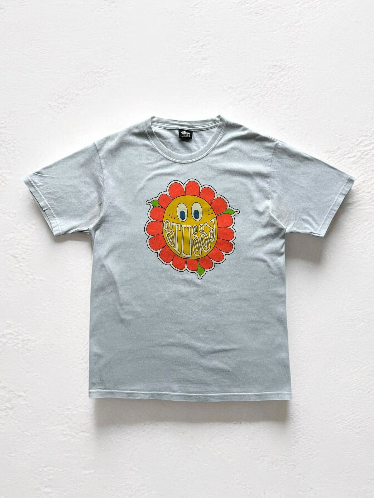 Carhartt × Stussy STUSSY “SUNFLOWER” GRAPHIC TEE T SHIRT HEAVY COTTON Size US M / EU 48-50 / 2 - 1 Thumbnail