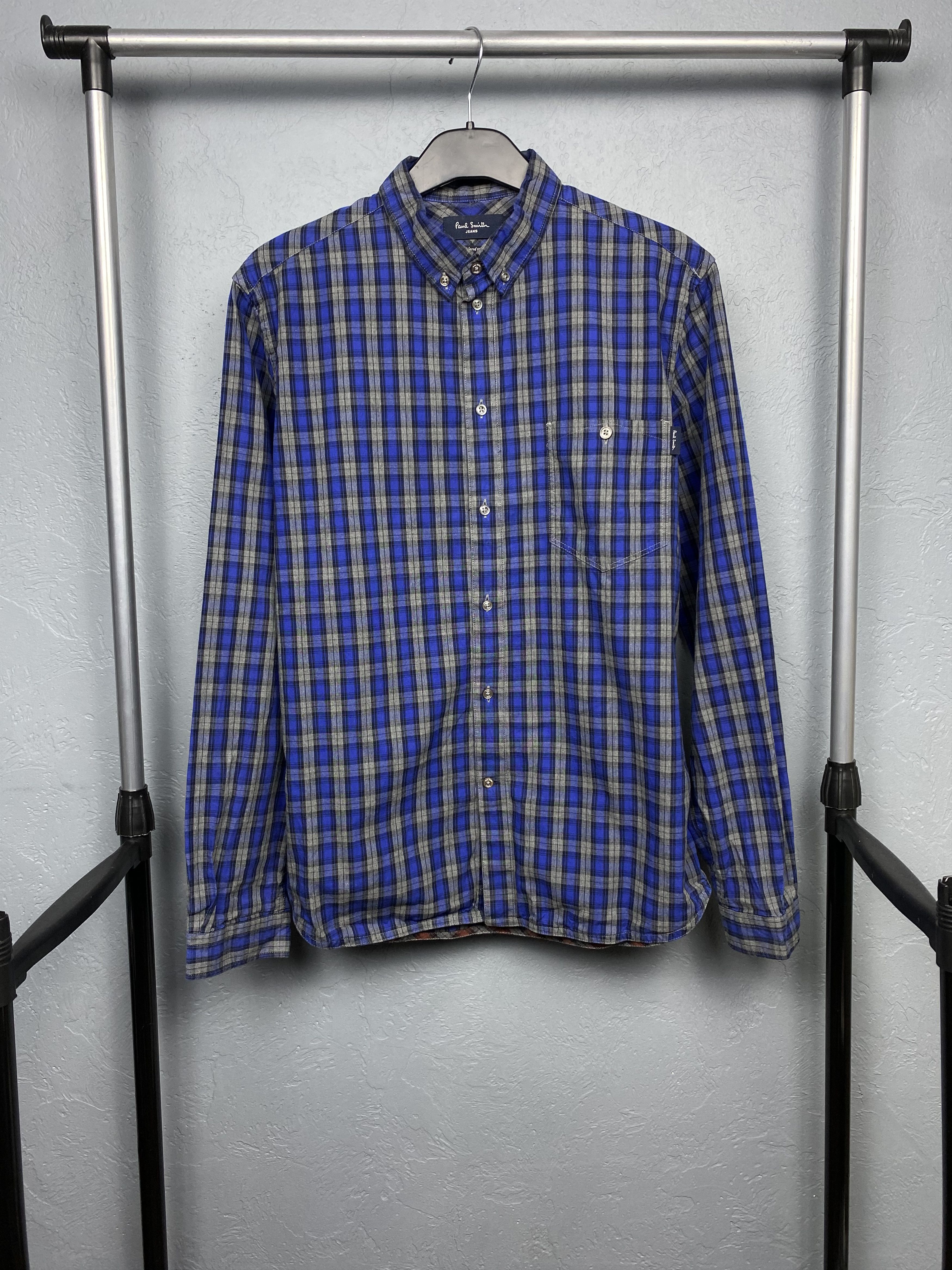Paul Smith Paul Smith Vintage Mens Long Sleeve Check Shirt Size US M / EU 48-50 / 2 - 1 Thumbnail