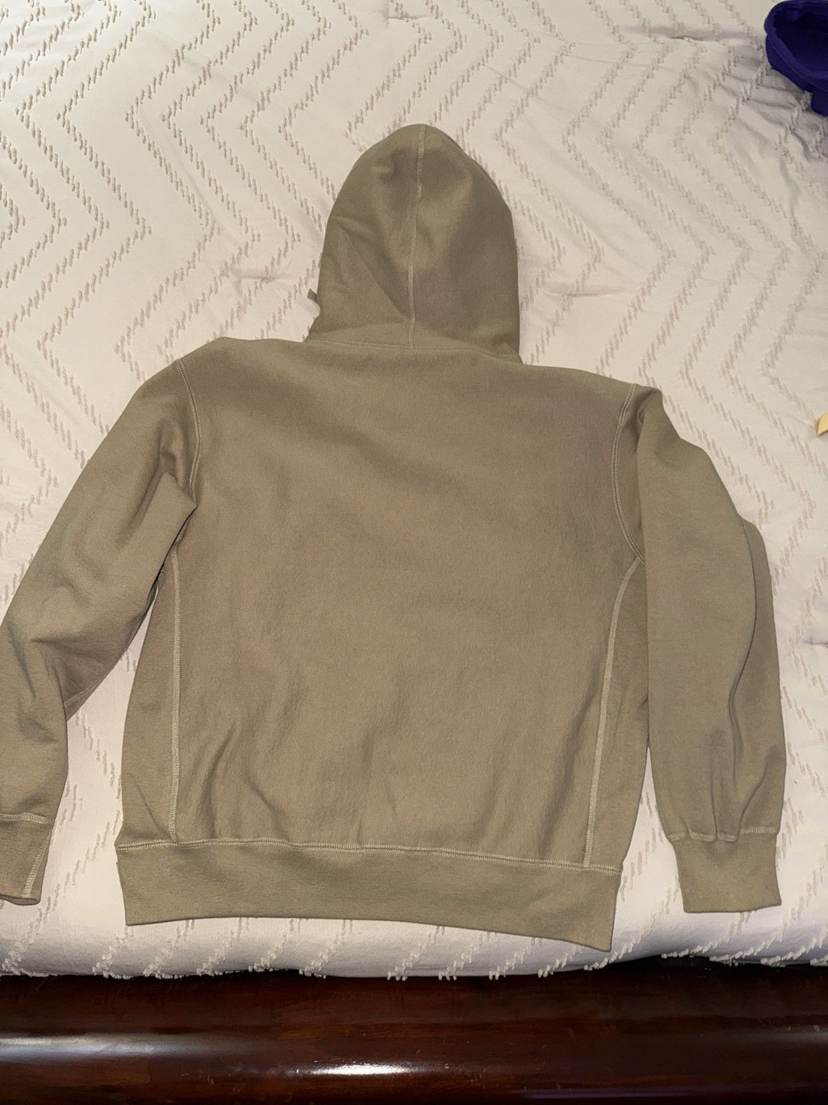 Supreme Supreme Box Logo Hooded DARK SAND Sweatshirt (FW23) Size US M / EU 48-50 / 2 - 2 Thumbnail