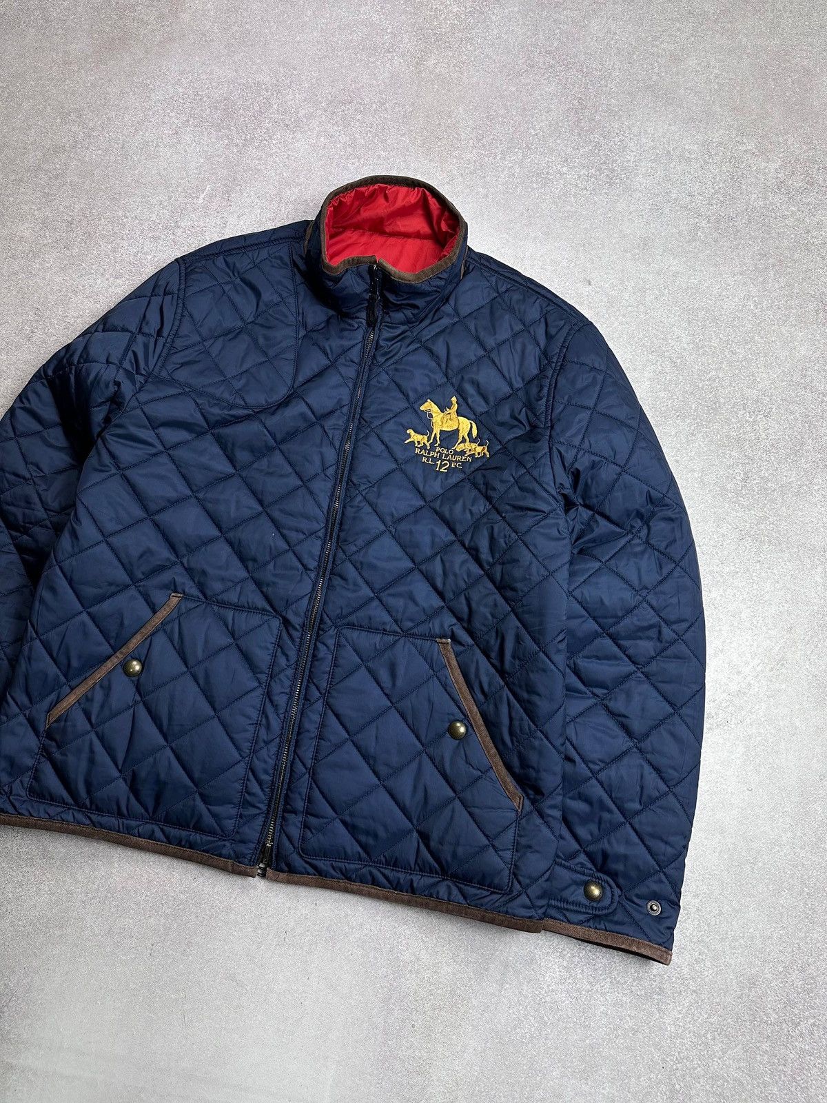 Polo Ralph Lauren Vintage Polo Ralph Lauren Reversible Puffer Jacket L Size US L / EU 52-54 / 3 - 2 Thumbnail