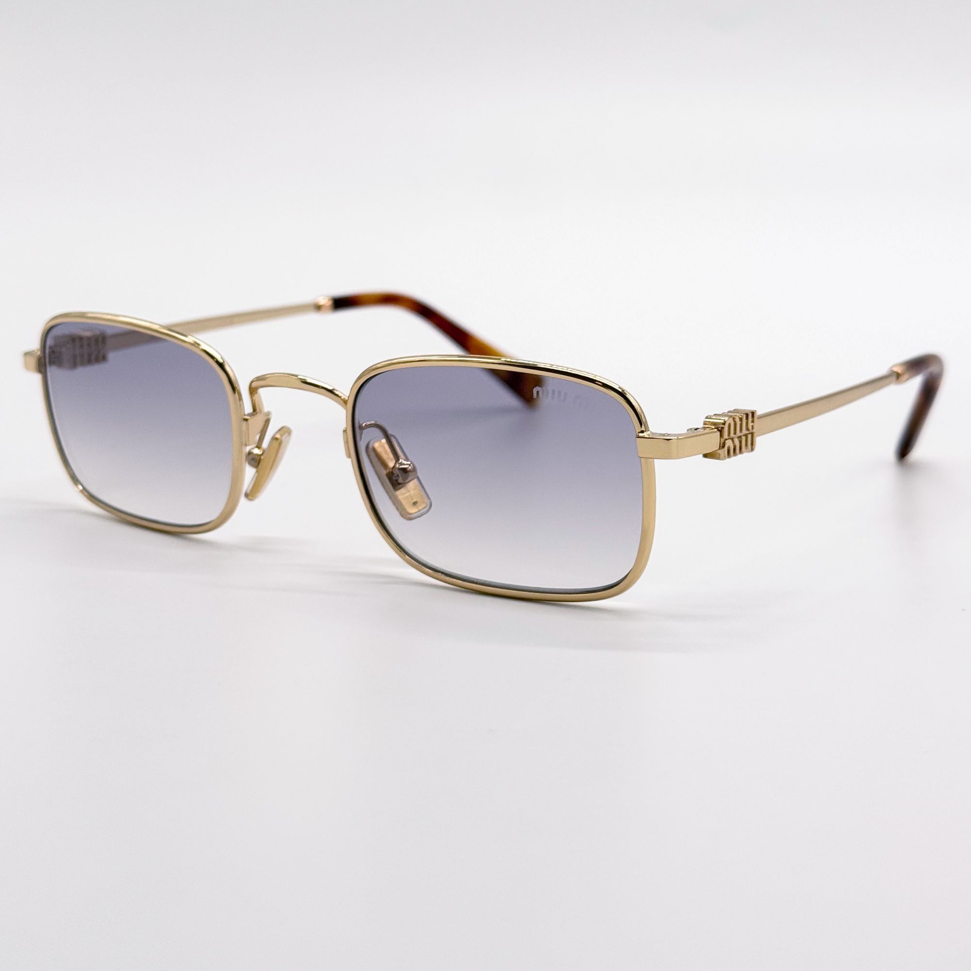 Miu Miu NEW MIU MIU SUNGLASSES MUA53S 5AK04O GRAY MU A53S, SMU A53 Size ONE SIZE - 2 Thumbnail