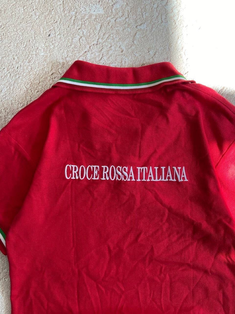 Polo Ralph Lauren × Vintage Polo Ralph Lauren style Italy distressed rugby polo Size US M / EU 48-50 / 2 - 3 Thumbnail