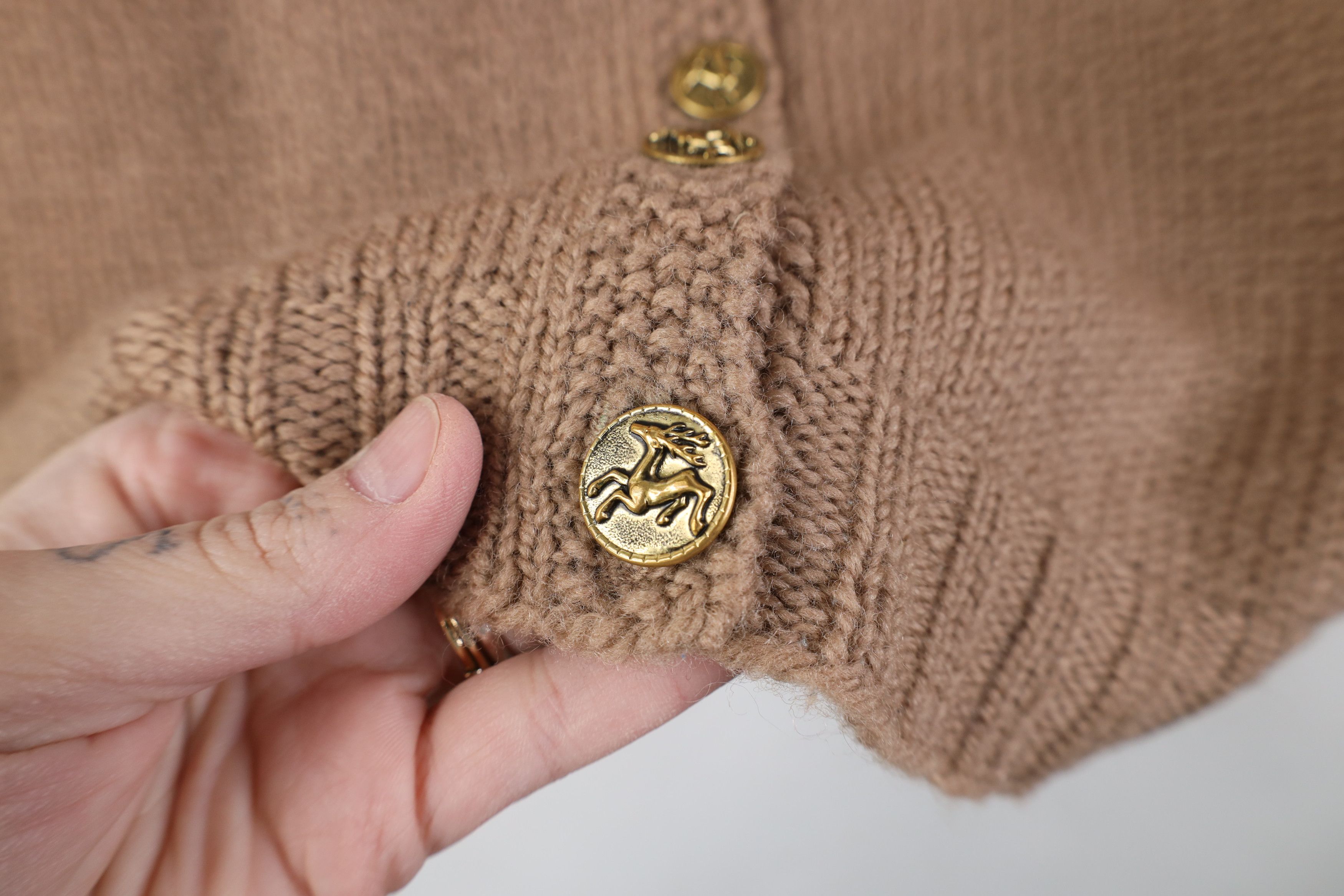 Vintage Vintage 70s Mid Century Modern MCM Fair Isle Sweater Size M / US 6-8 / IT 42-44 - 5 Thumbnail