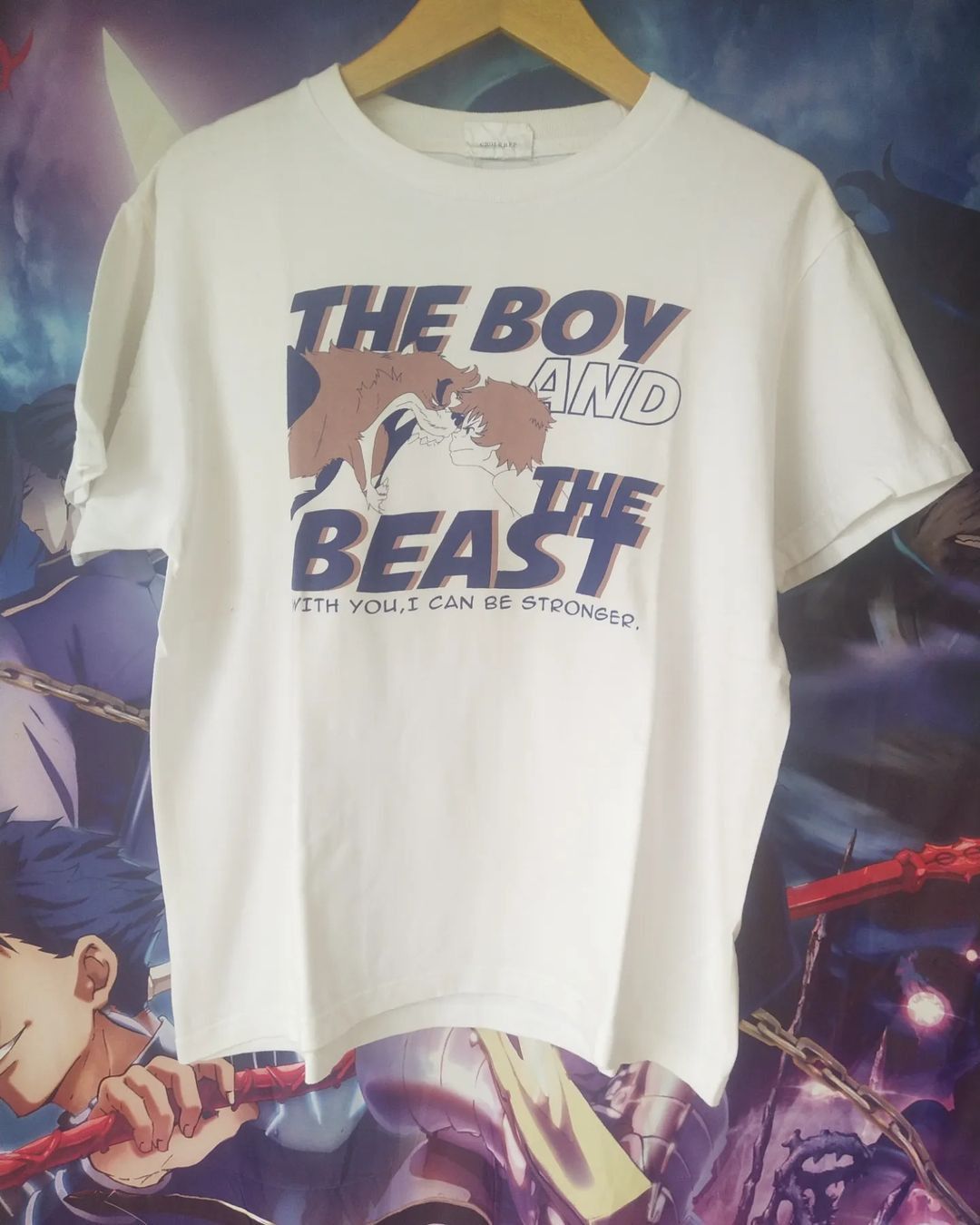Anime × Japanese Brand The Boy and The Beast Graphic Anime Tees Size US M / EU 48-50 / 2 - 1 Thumbnail